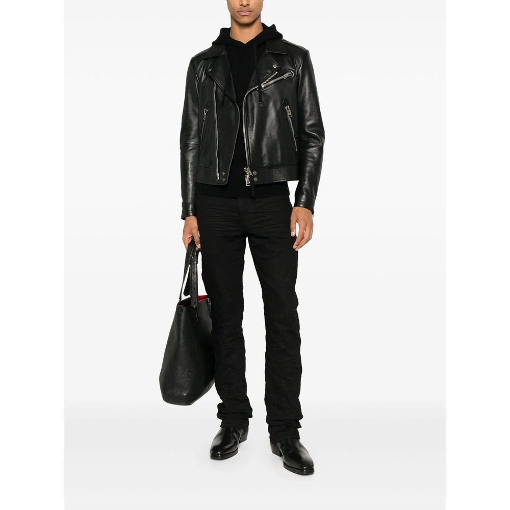 Tom Ford Black Sweaters & Knitwear - Hoodies Men - 5