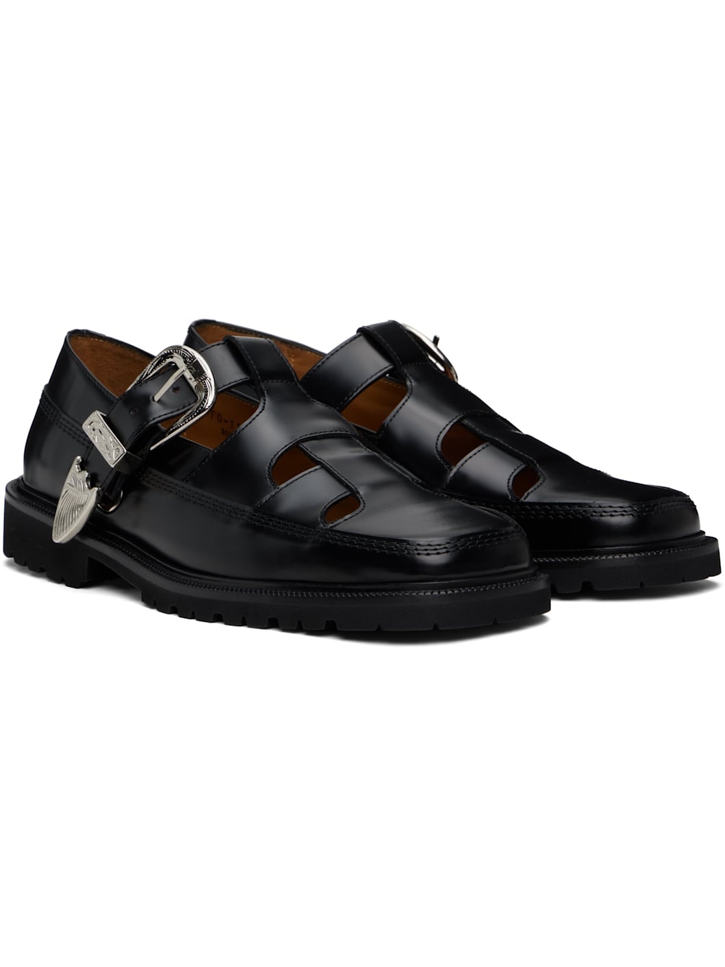Black Polido Loafers - 4