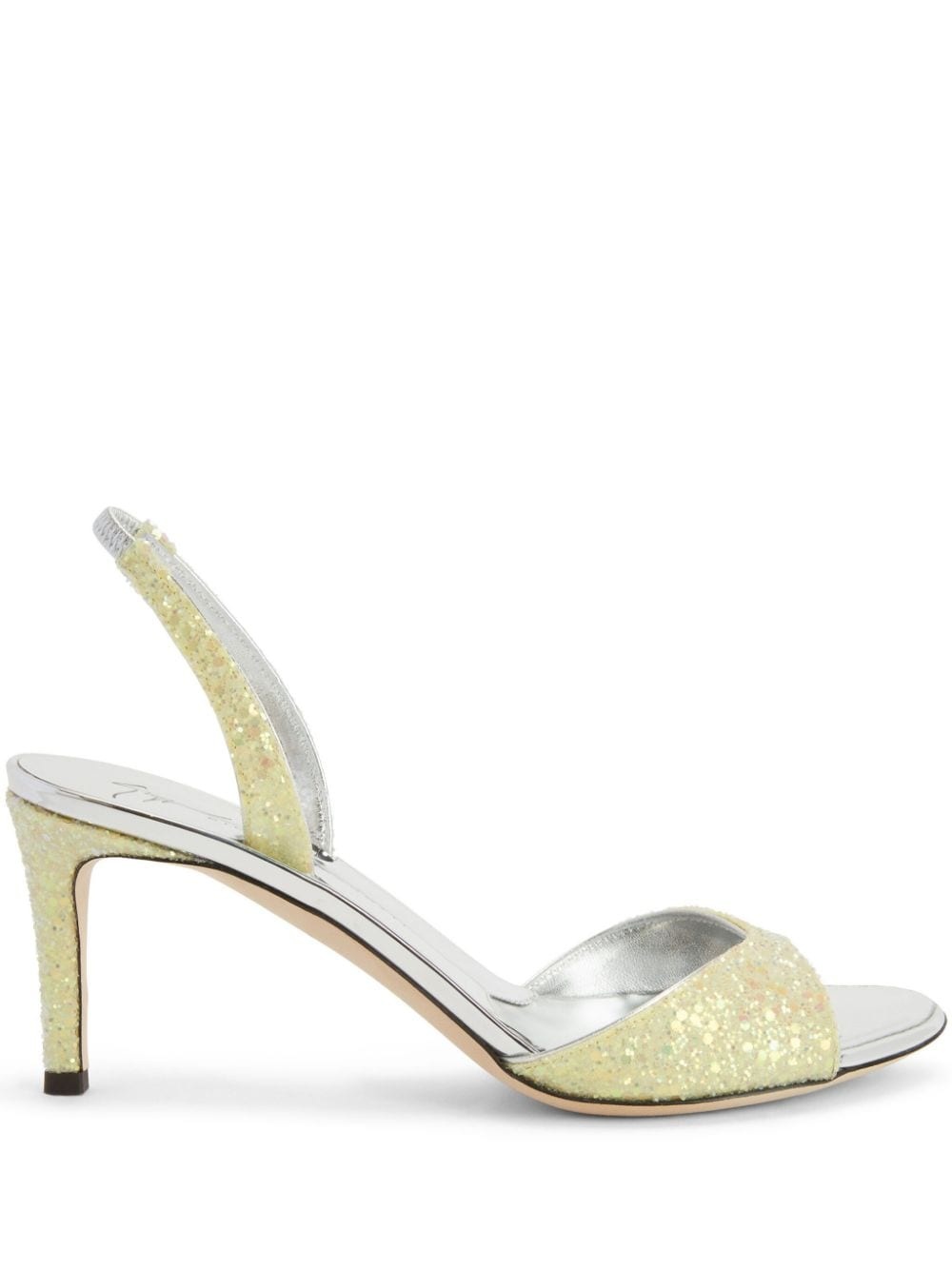 Lilibeth 70mm glitter sandals - 1