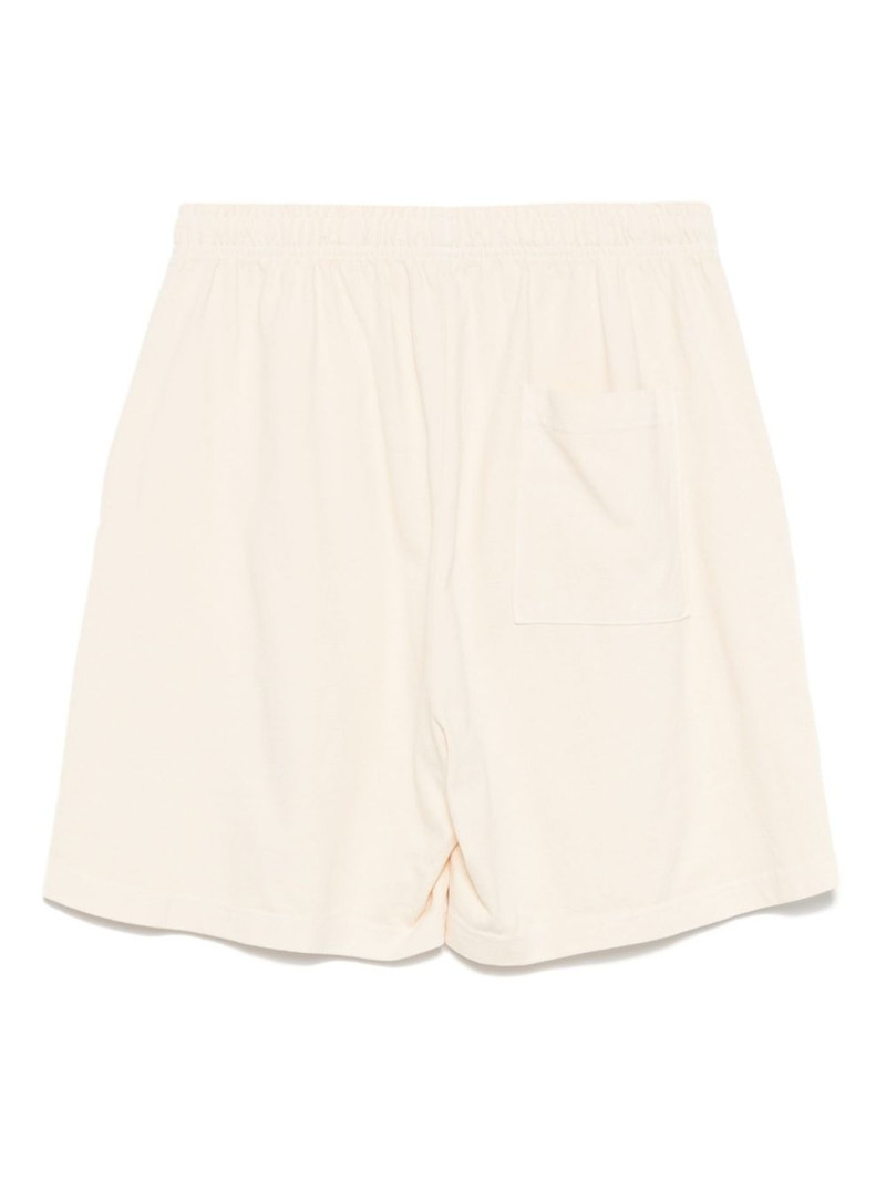 Sporty & Rich Varsity Crest-print track shorts outlook