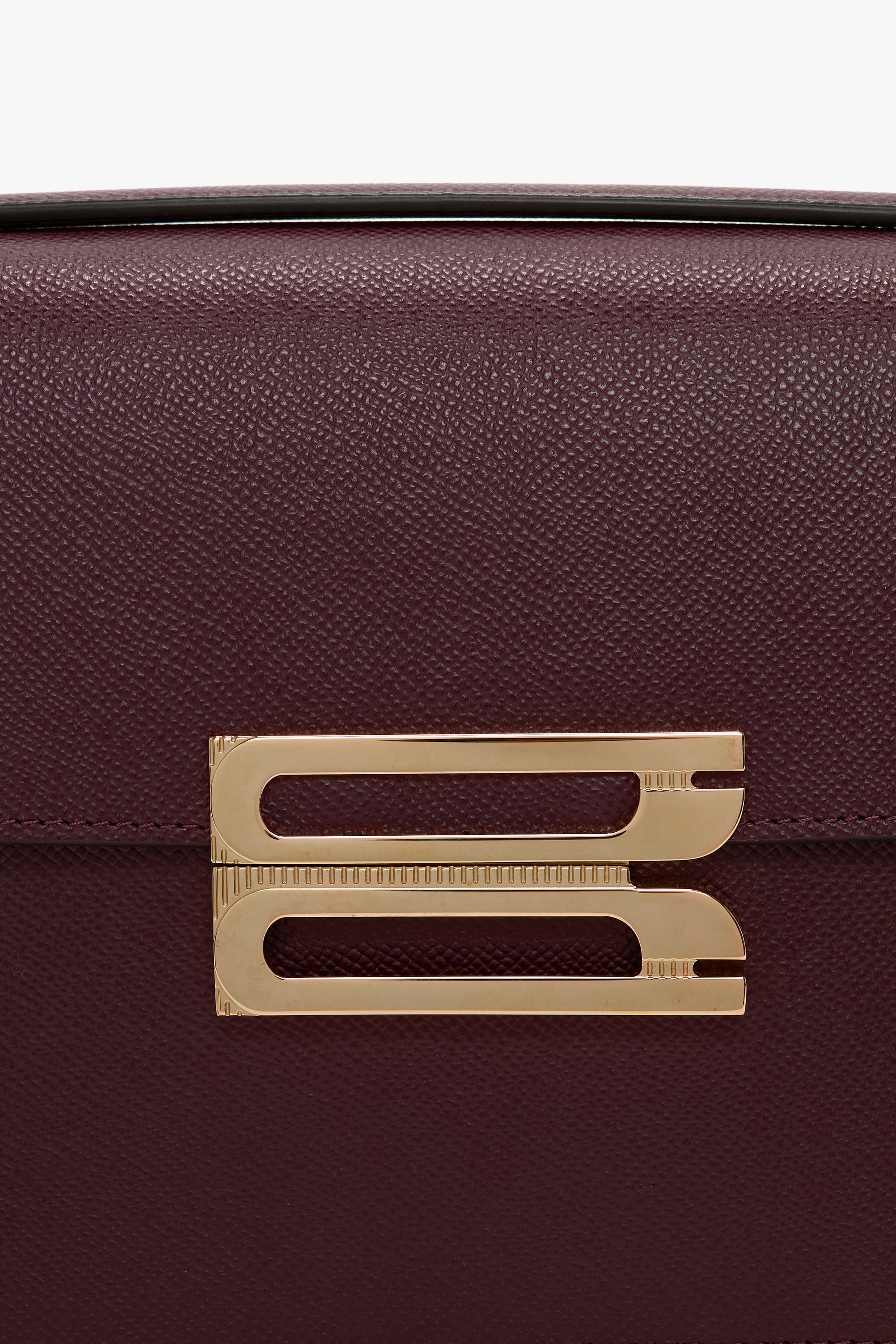 Dorian Bag In Burgundy Grained Leather - 6
