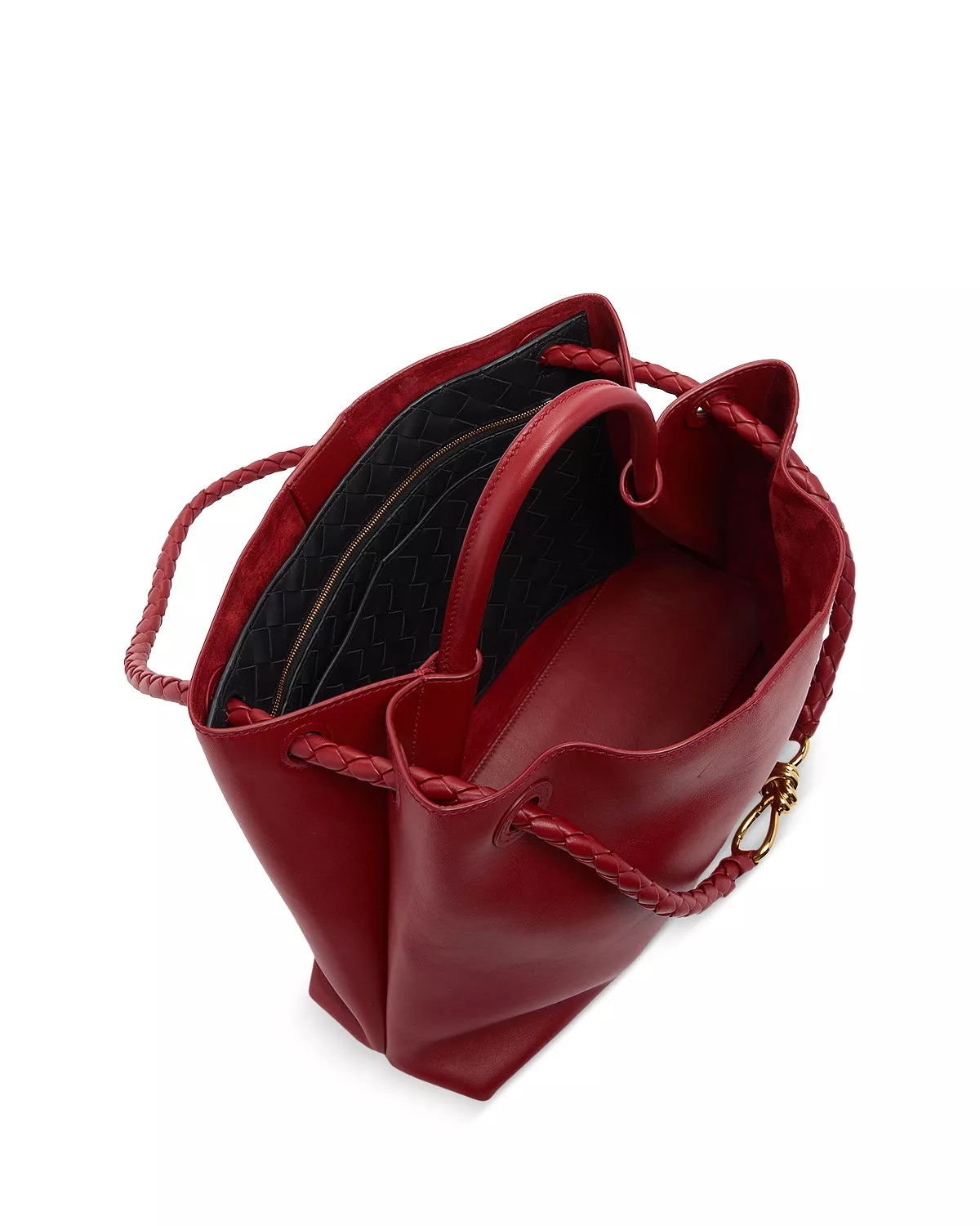 Andiamo Leather Top Handle Bag - 7