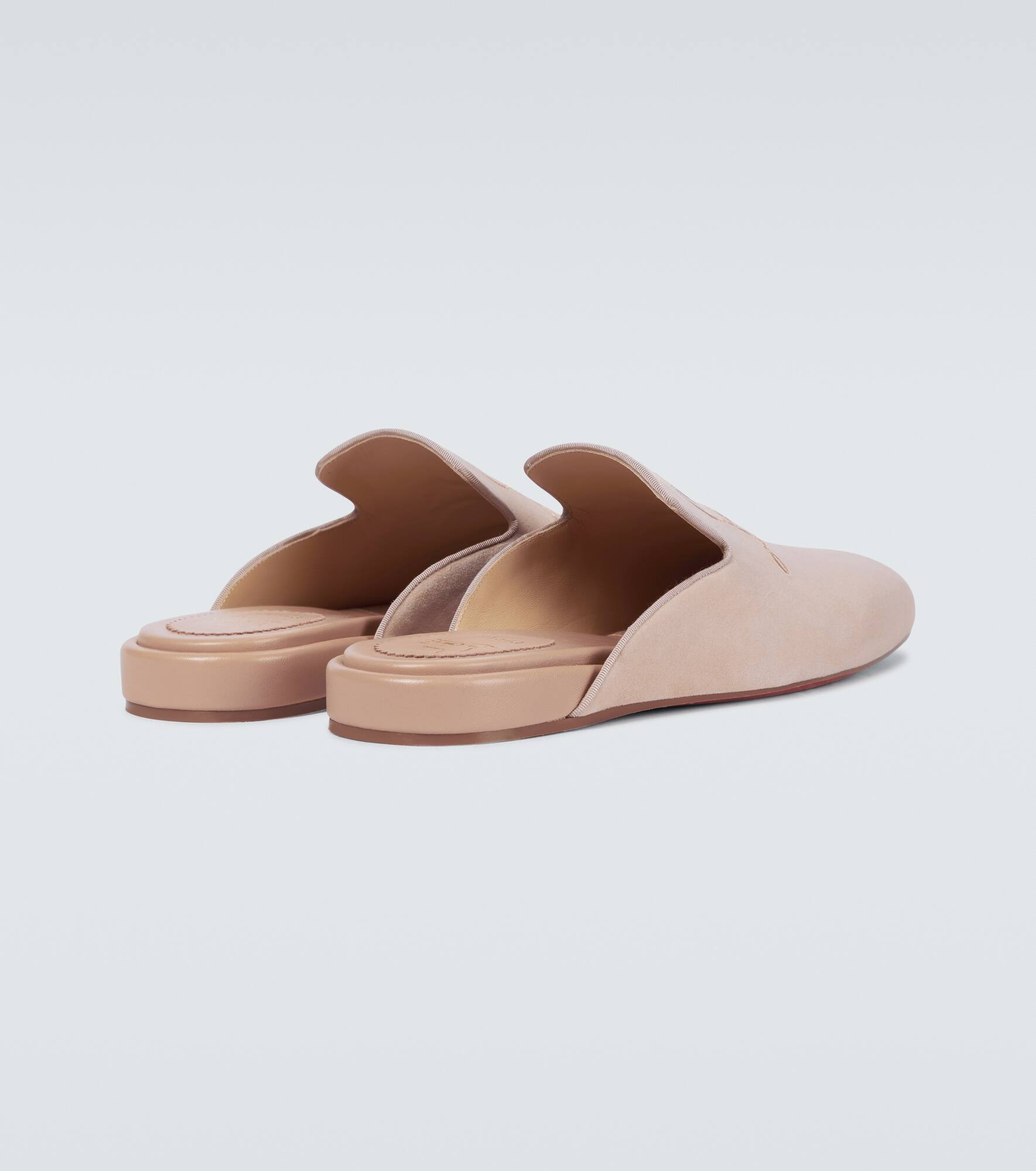 Exclusive to Mytheresa – Navy Coolito Flat mules - 6