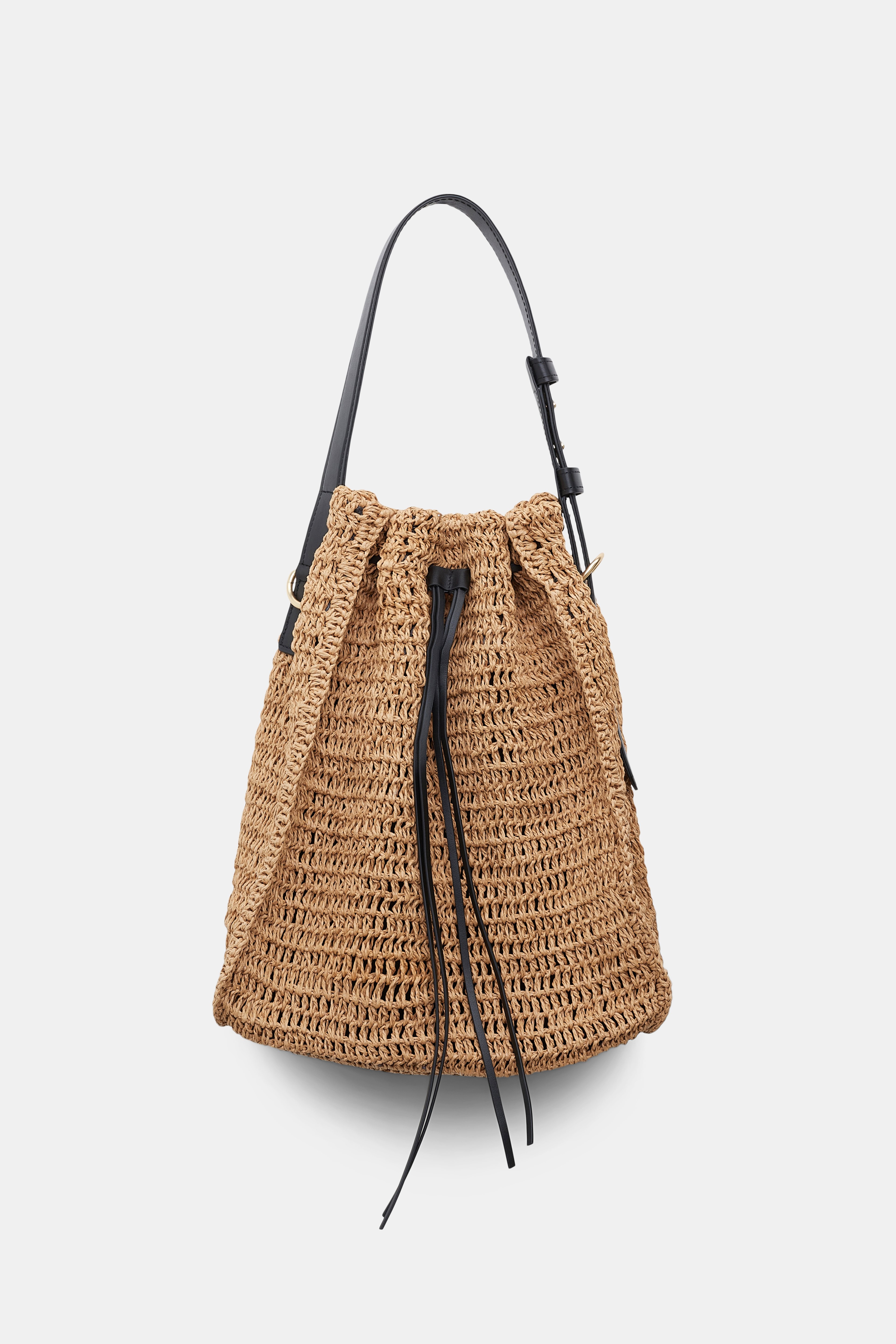 CHIC RAFFIA tote - 1