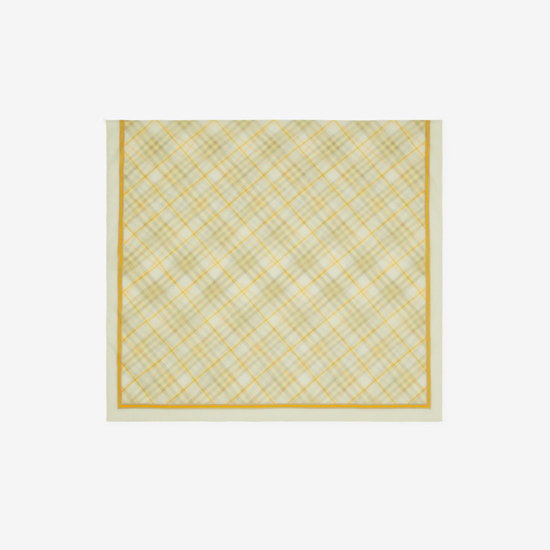Burberry Check Cotton Scarf outlook
