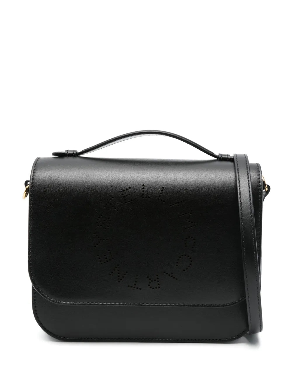 Crossbody Bag With Perforated Logo - 1