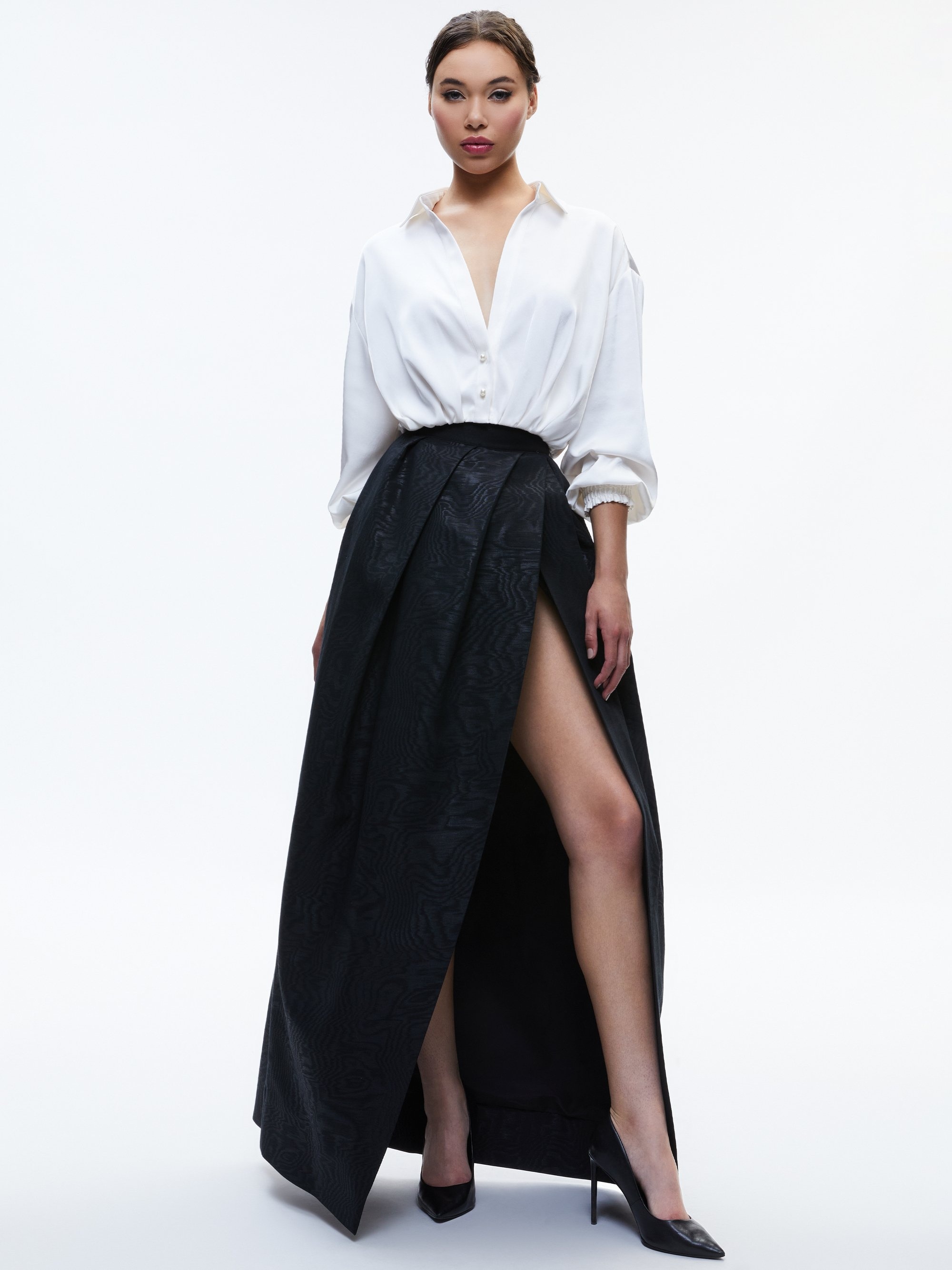 MARGARITE PLEATED BALLGOWN SKIRT - 3