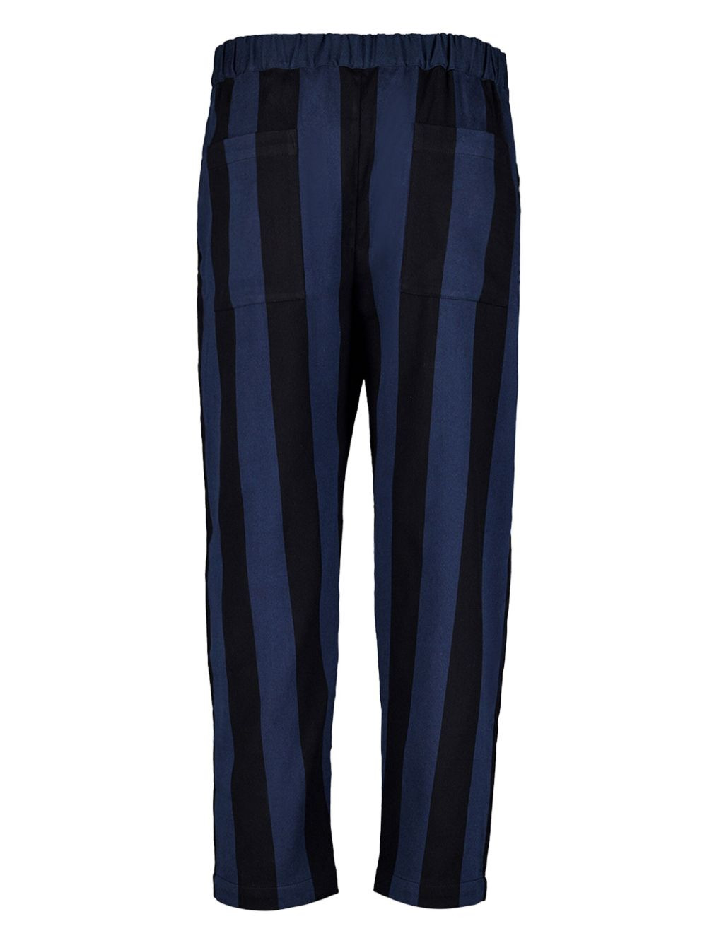 striped cotton trousers - 2