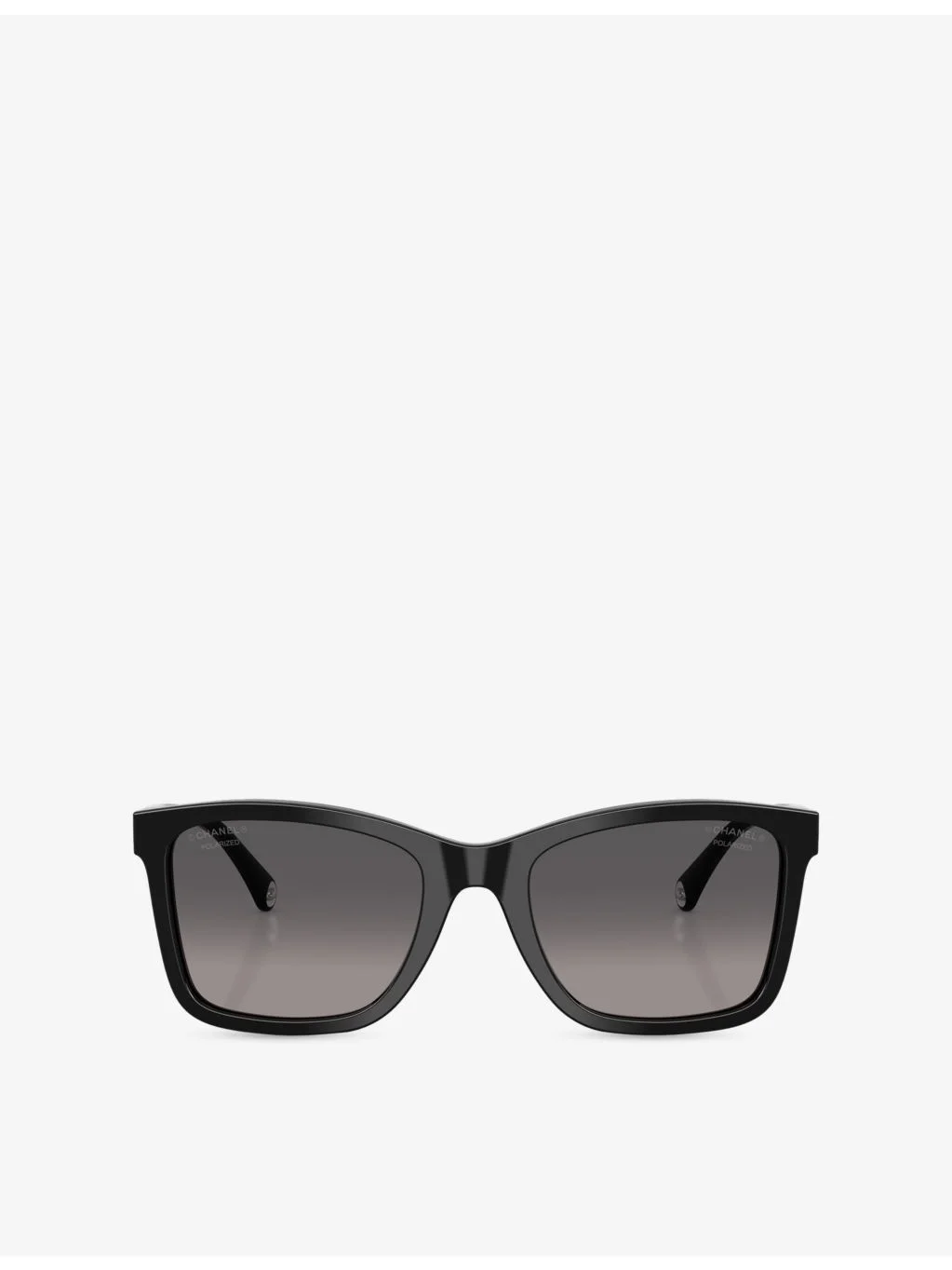 CH5551U Polarised Rectangle-Frame Acetate Sunglasses - 1