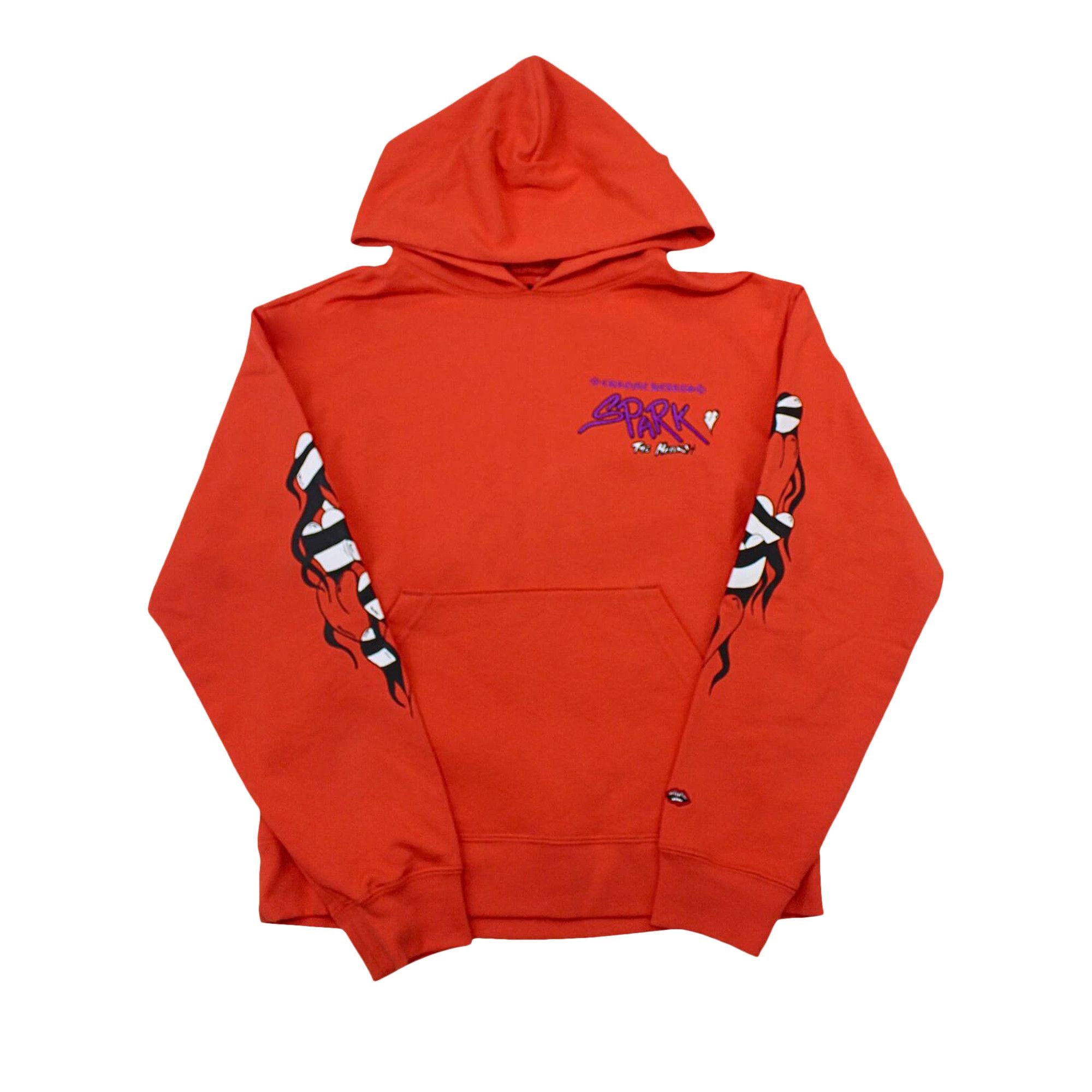 Chrome Hearts Matty Boy Sadistic Lipstick Hoodie 'Red/Orange' - 1