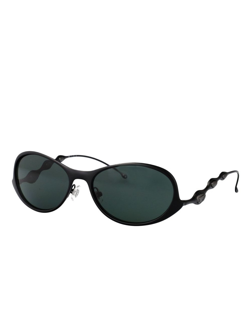 Diesel oval-framed sunglasses outlook