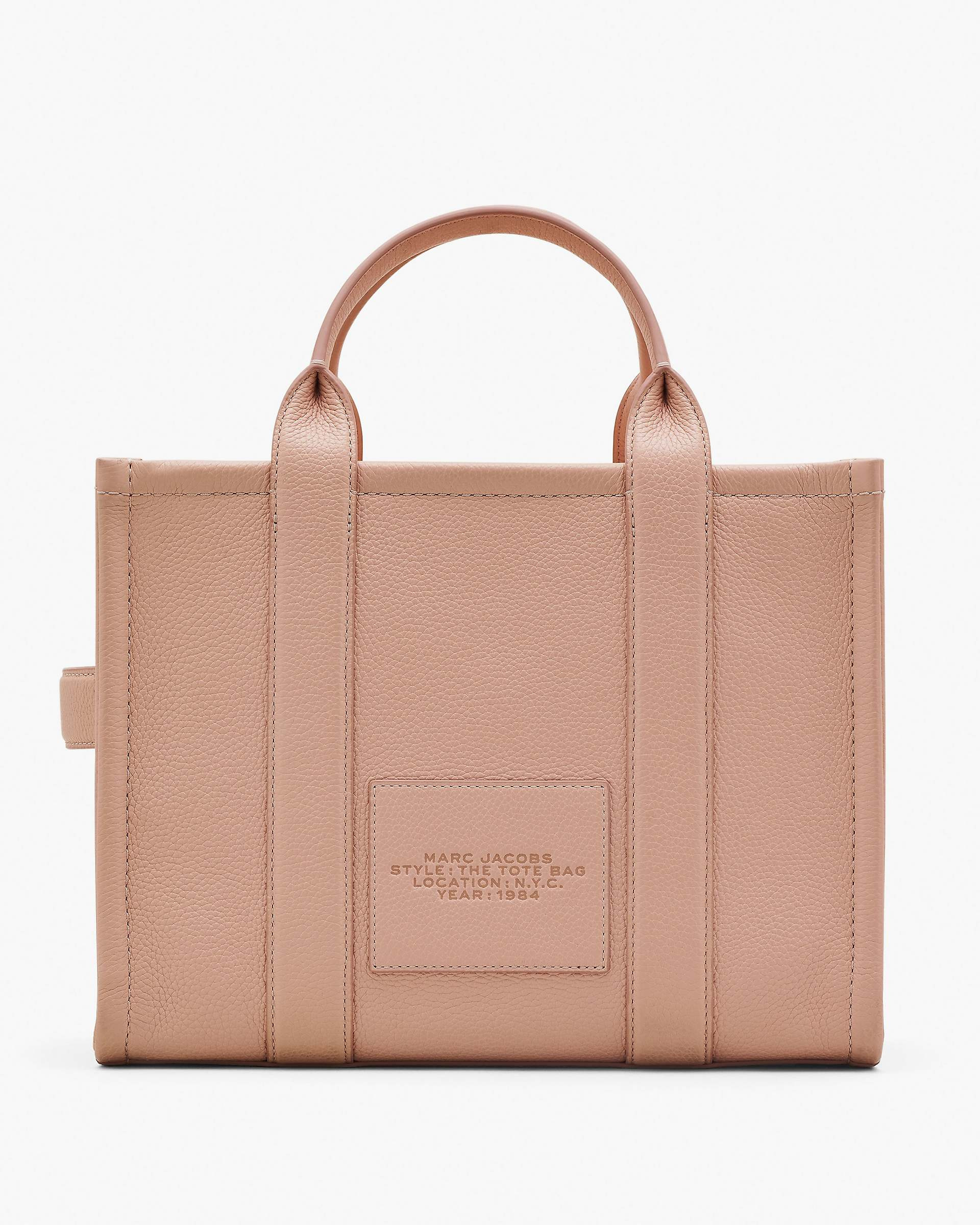 THE LEATHER MEDIUM TOTE BAG - 3