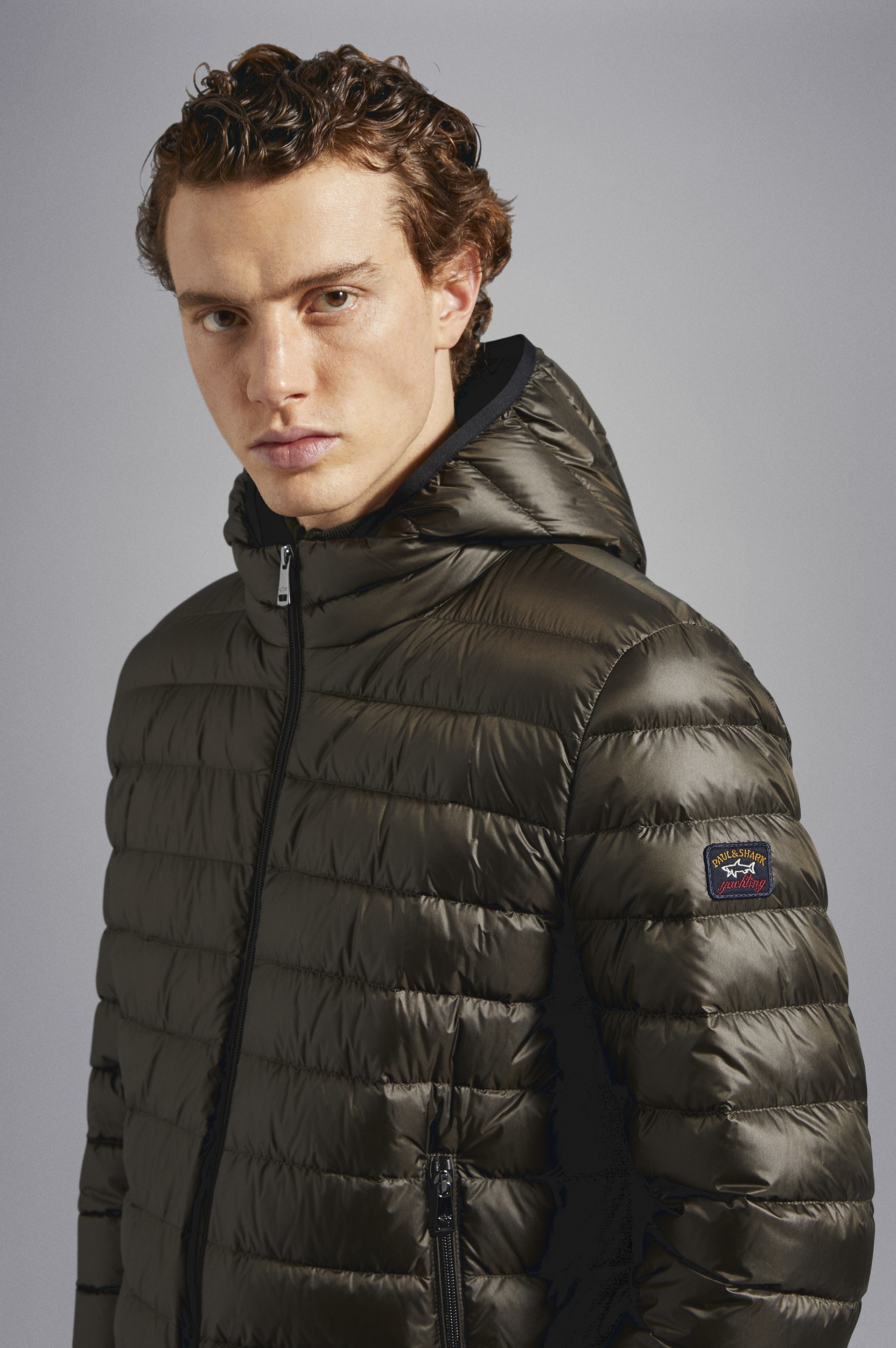 ULTRALIGHT DOWN JACKET WITH DETACHABLE HOOD - 4