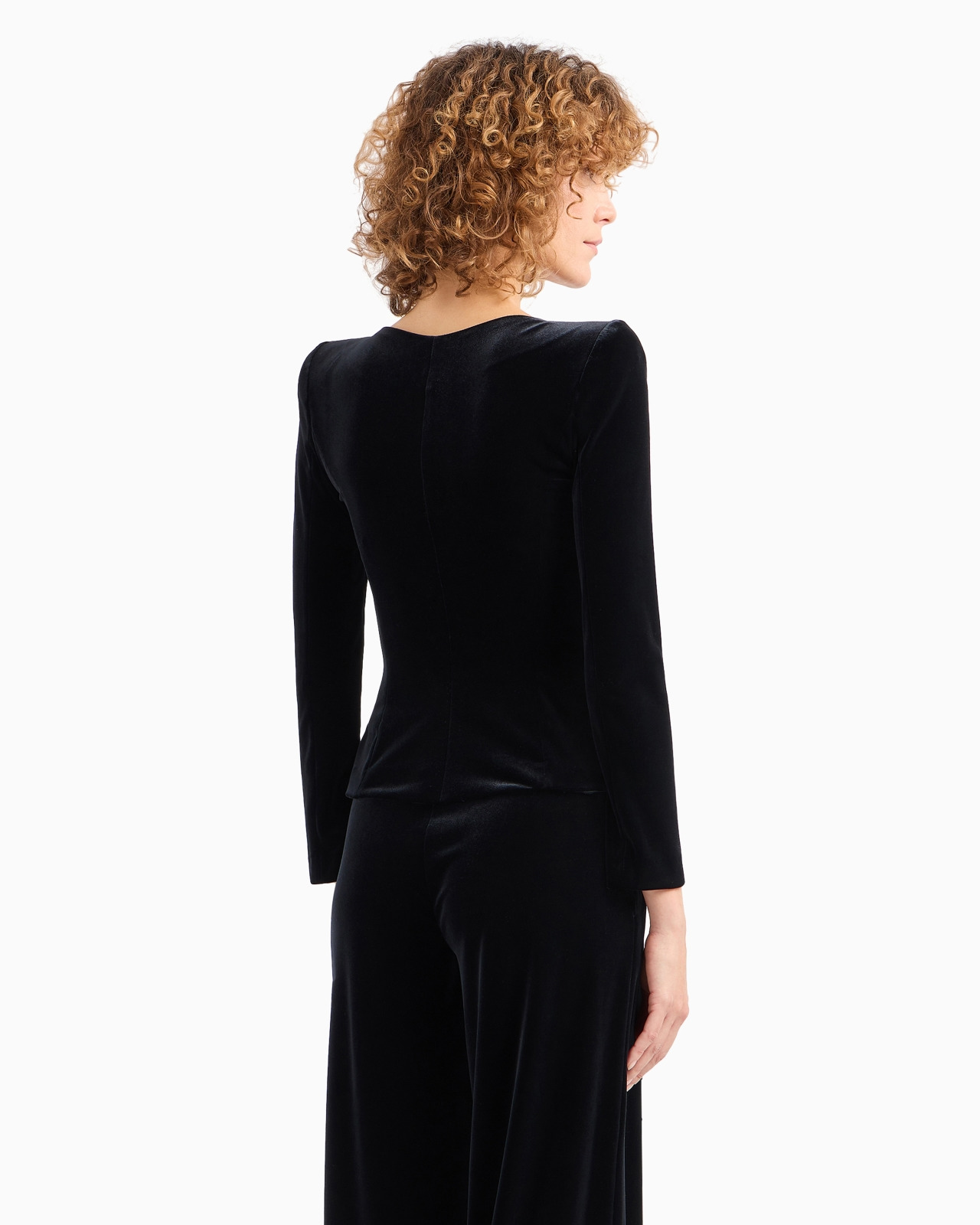 Moon Capsule collection chenille jersey jacket with organza crescent moon - 3