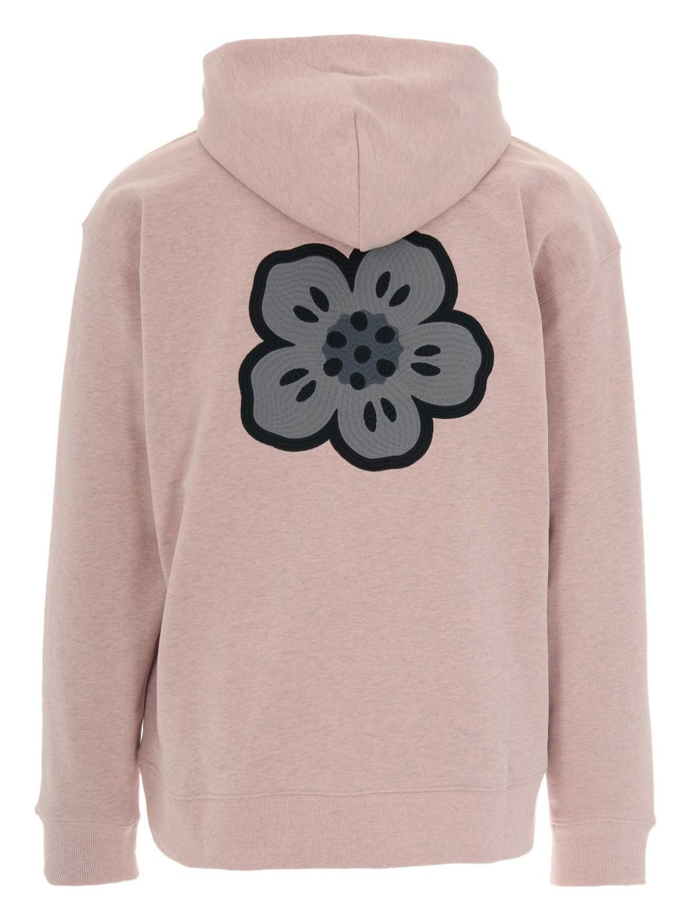 Boke Flower embroidered hoodie - 2