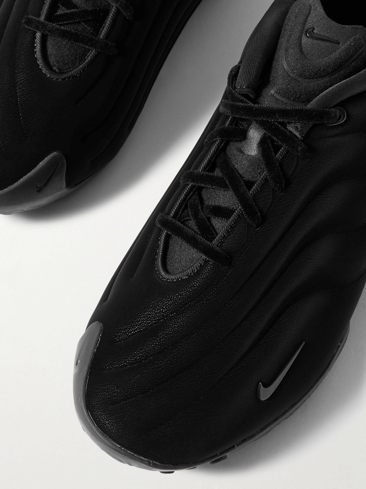Astra Ultra quilted satin sneakers Black - 4