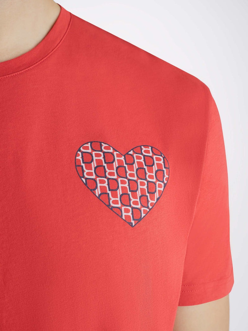 Men's T-Shirt Ripley 15 Pima Cotton Red 5