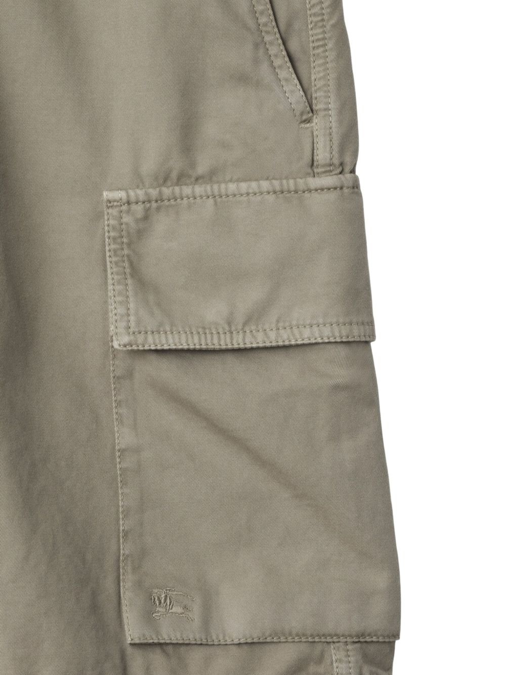 cotton cargo shorts - 5