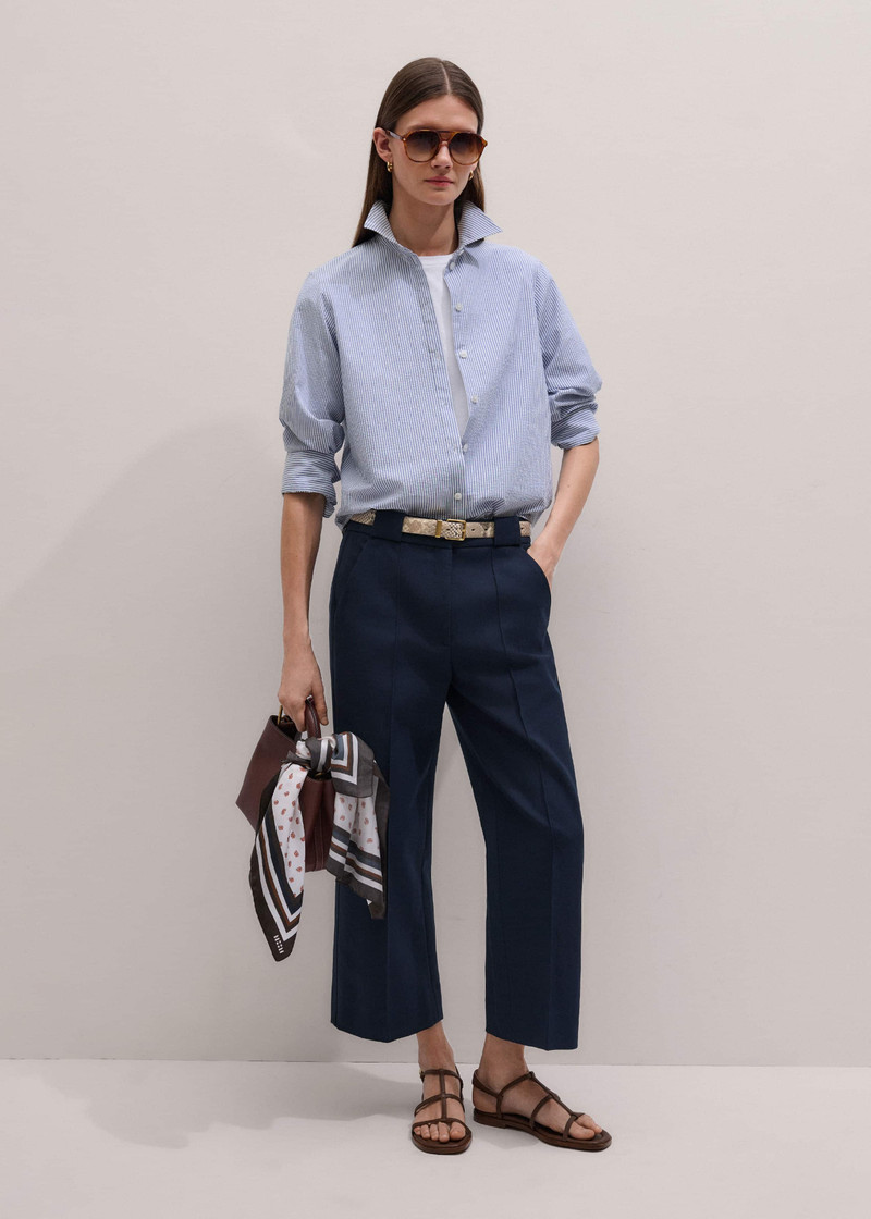 Straight Crop Pant - 1
