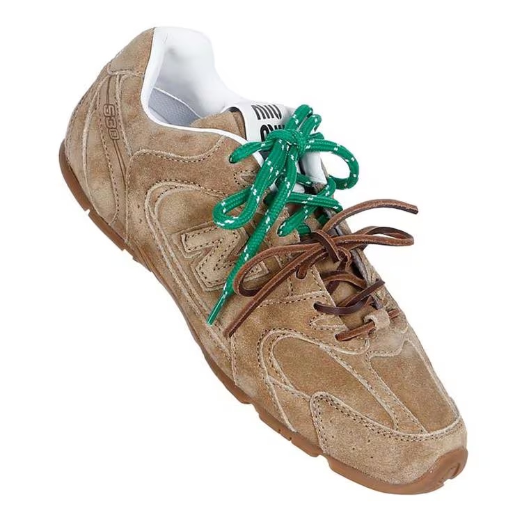 (WMNS) New Balance 530 x Miu Miu Suede Mesh 'Ecru' 5E165E-Z5O-F0379 - 2