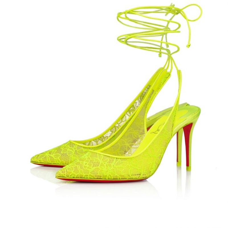 Lace Up Kate Yellow 1