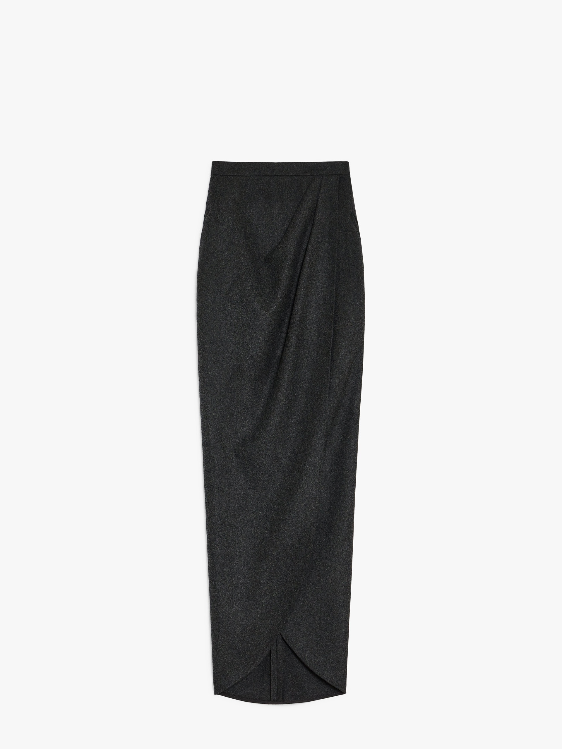 APRILE Wool wrap skirt - 1
