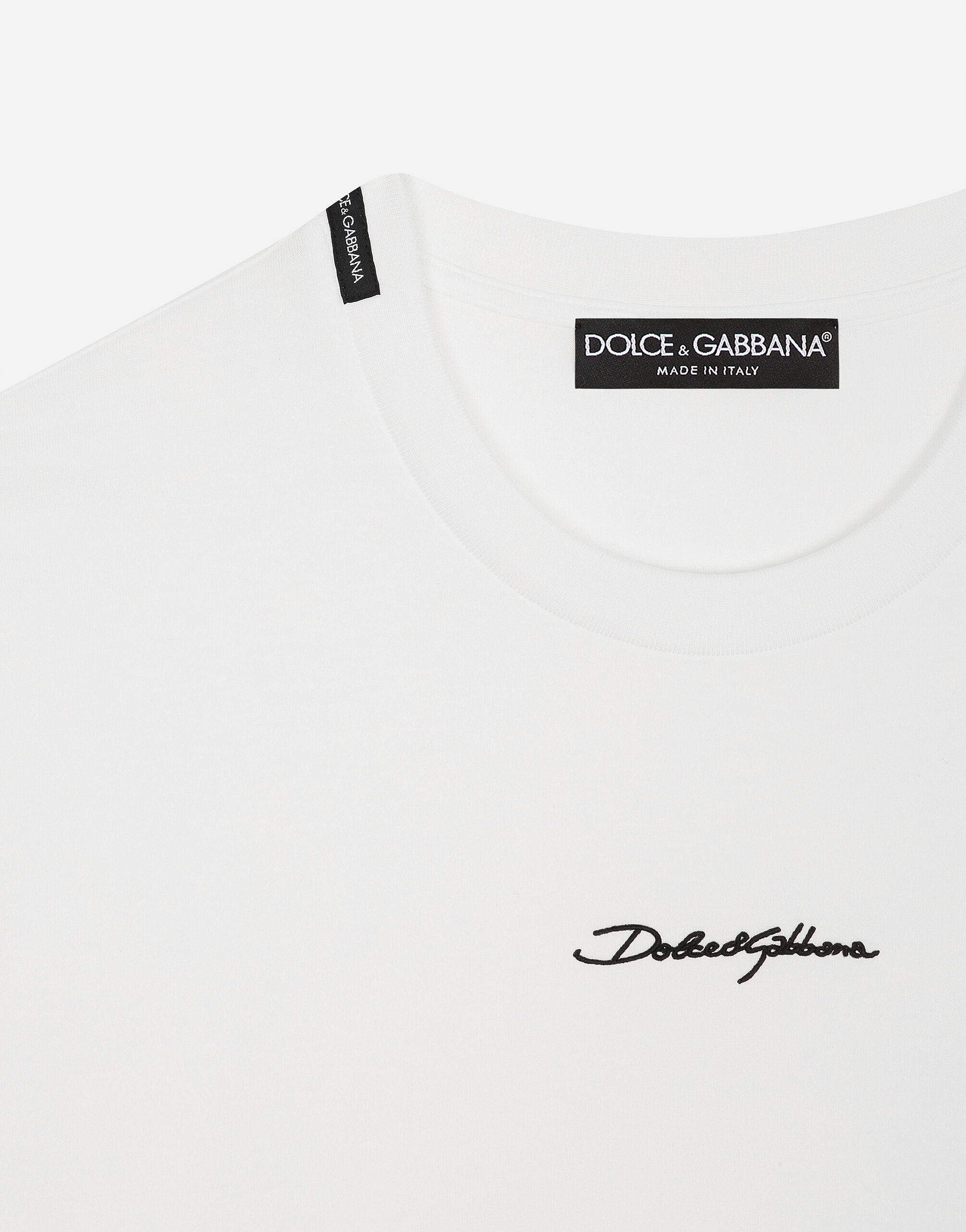 Cotton T-shirt with logo - 6