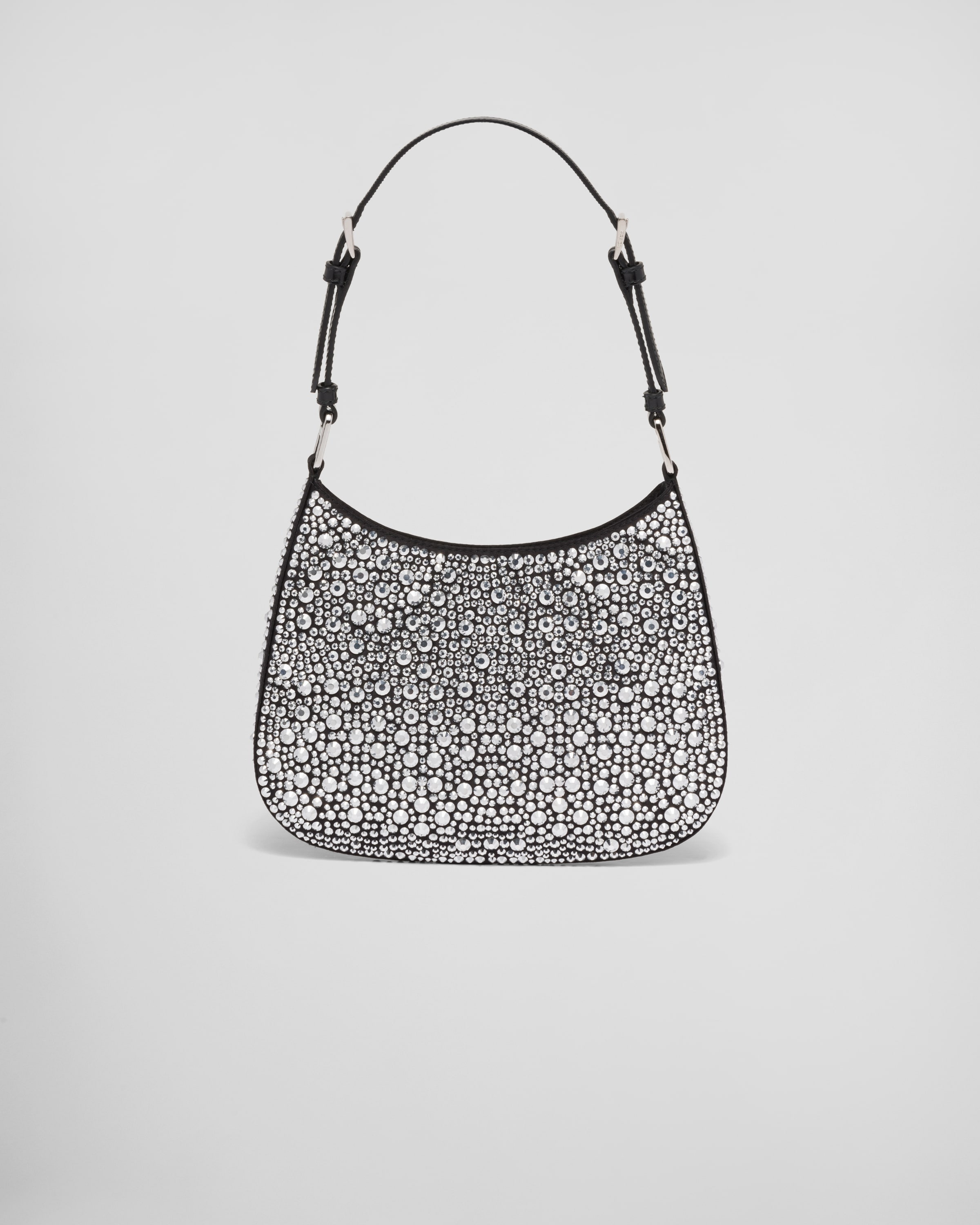 Prada Cleo satin bag with crystals - 4