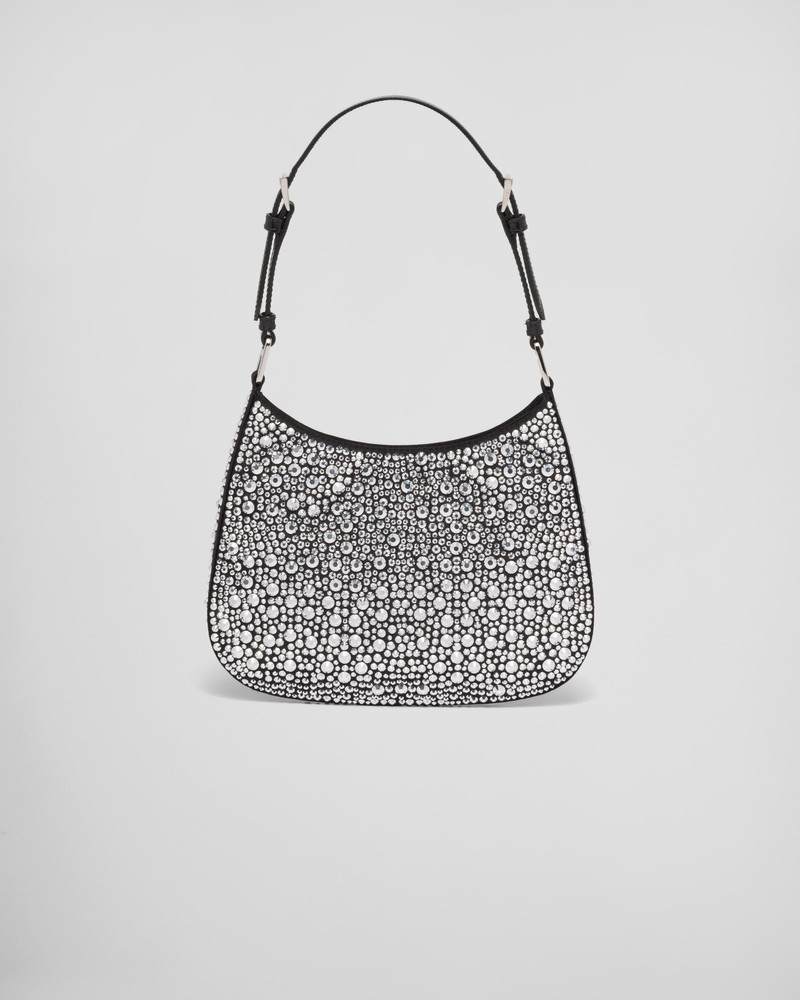 Prada Cleo satin bag with crystals 4