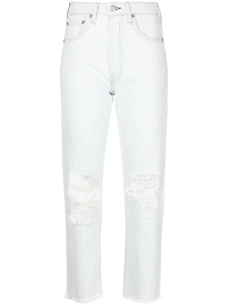 Maya high-rise slim-cut jeans 1