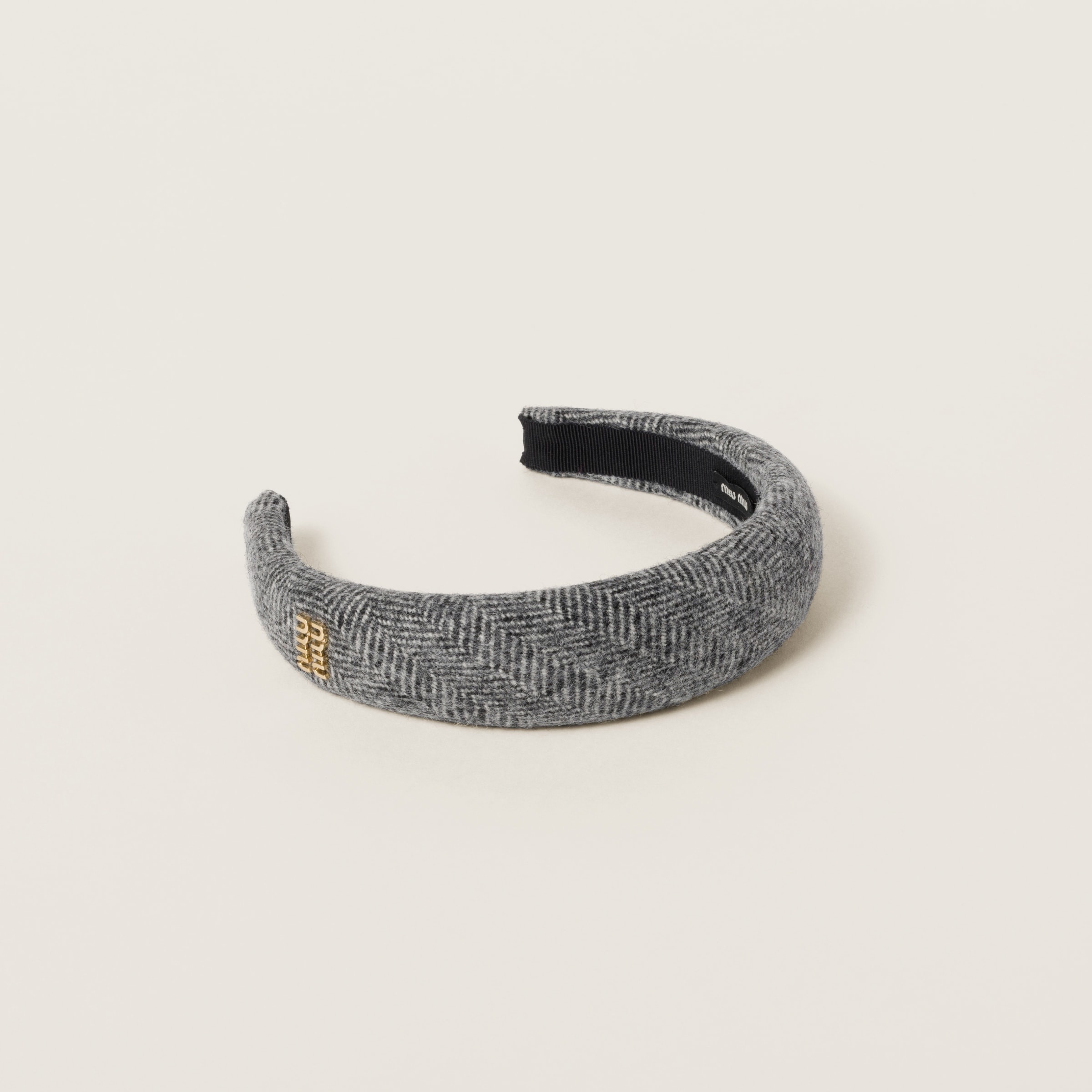 Chevron wool headband - 1