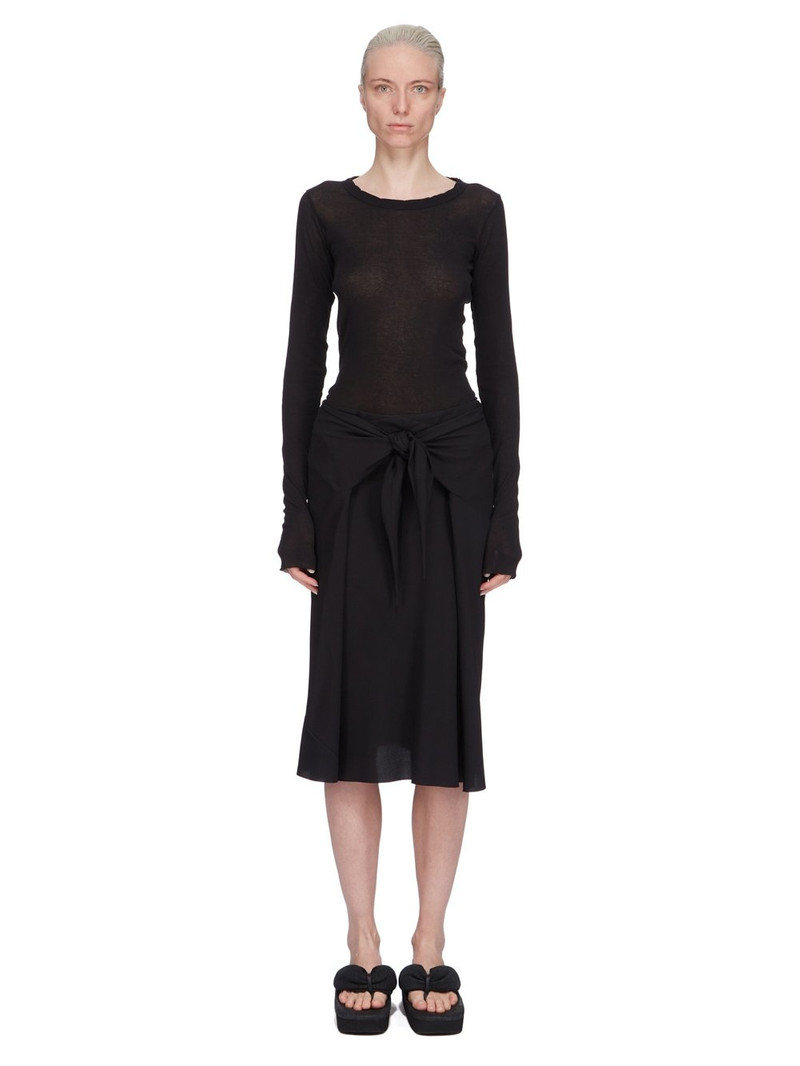 Rick Owens Strutter midi skirt outlook