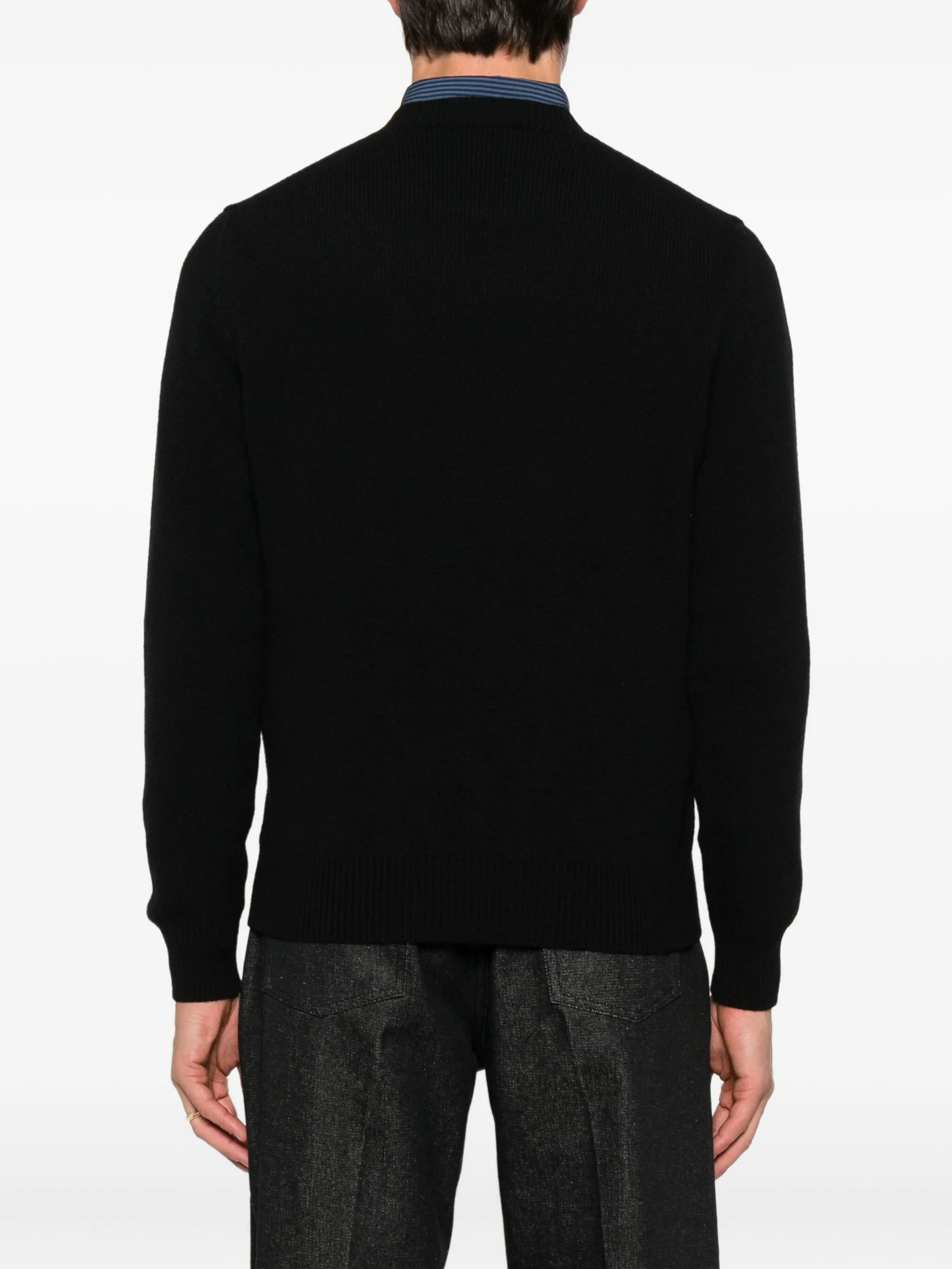 Gucci Logo-plaque Crew-neck Sweater - 2