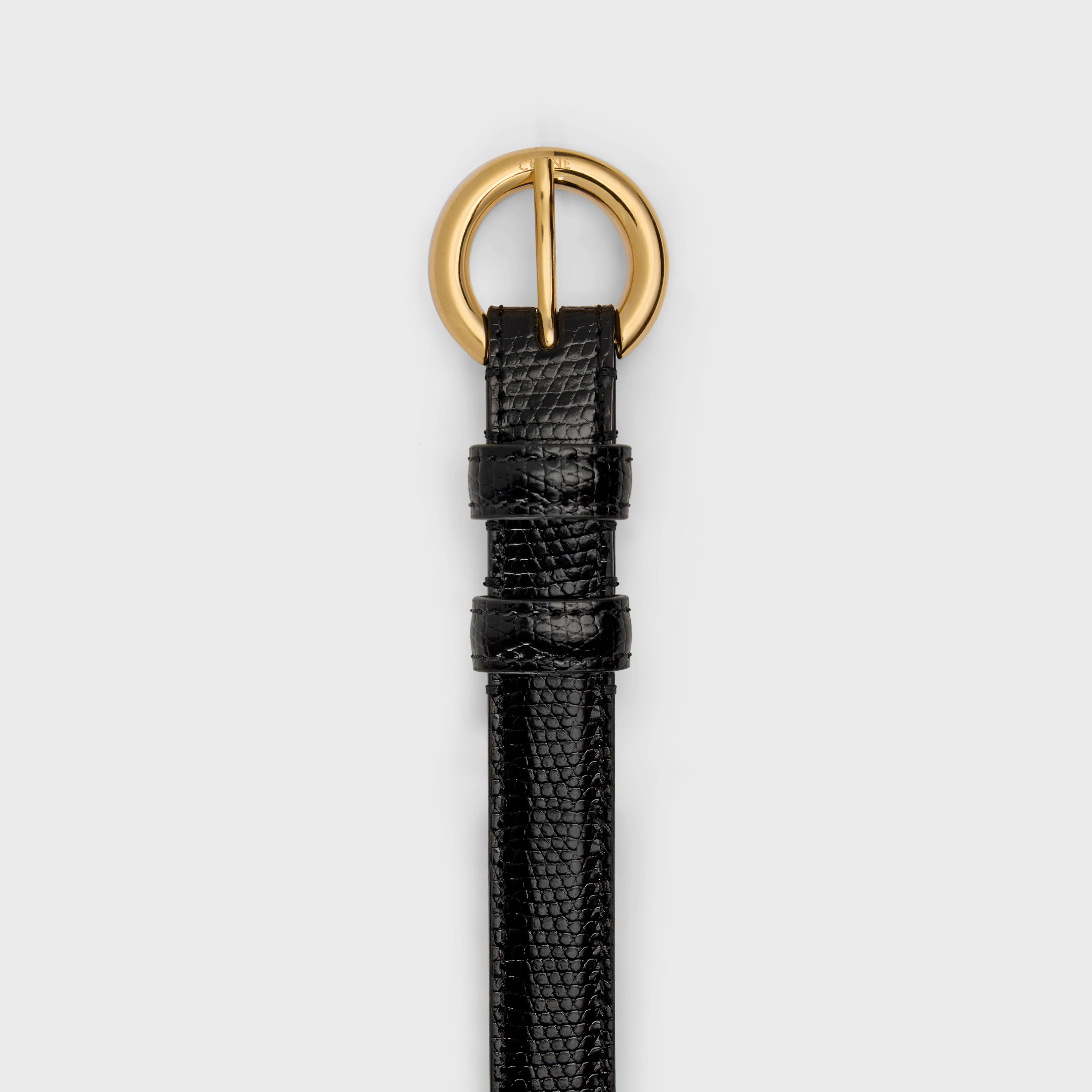 BC-10 18mm belt in Lizard embossed calfskin - 2