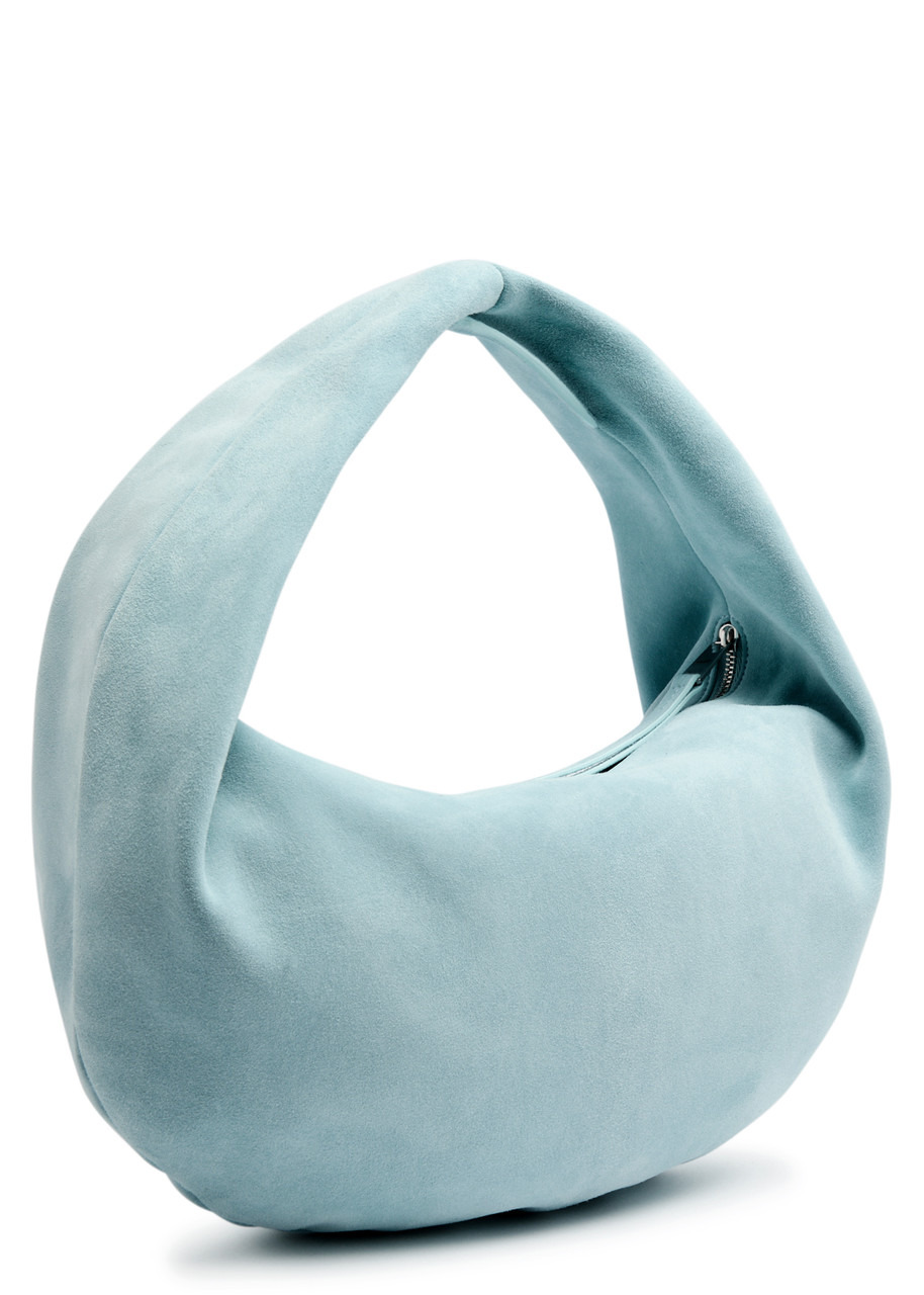 Olivia medium suede top handle bag - 2