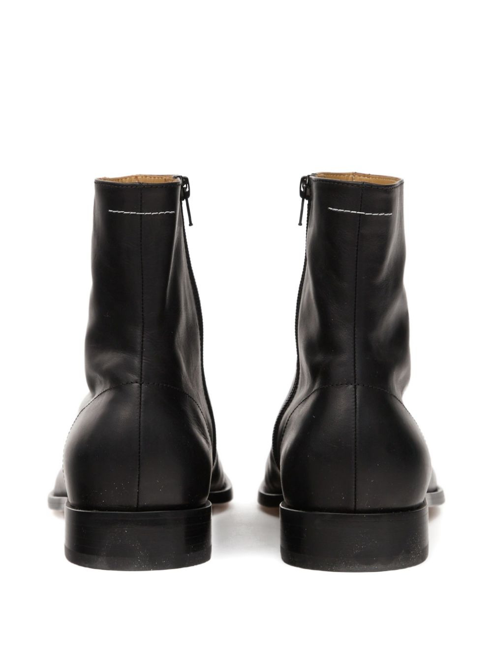 Leather Ankle Boots - 2