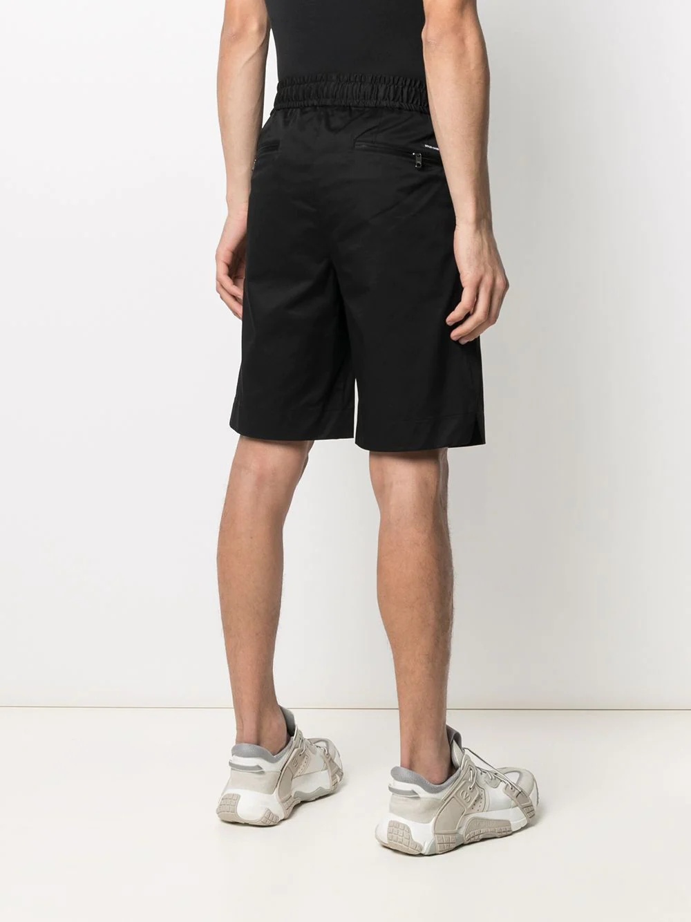 logo patch deck shorts - 4