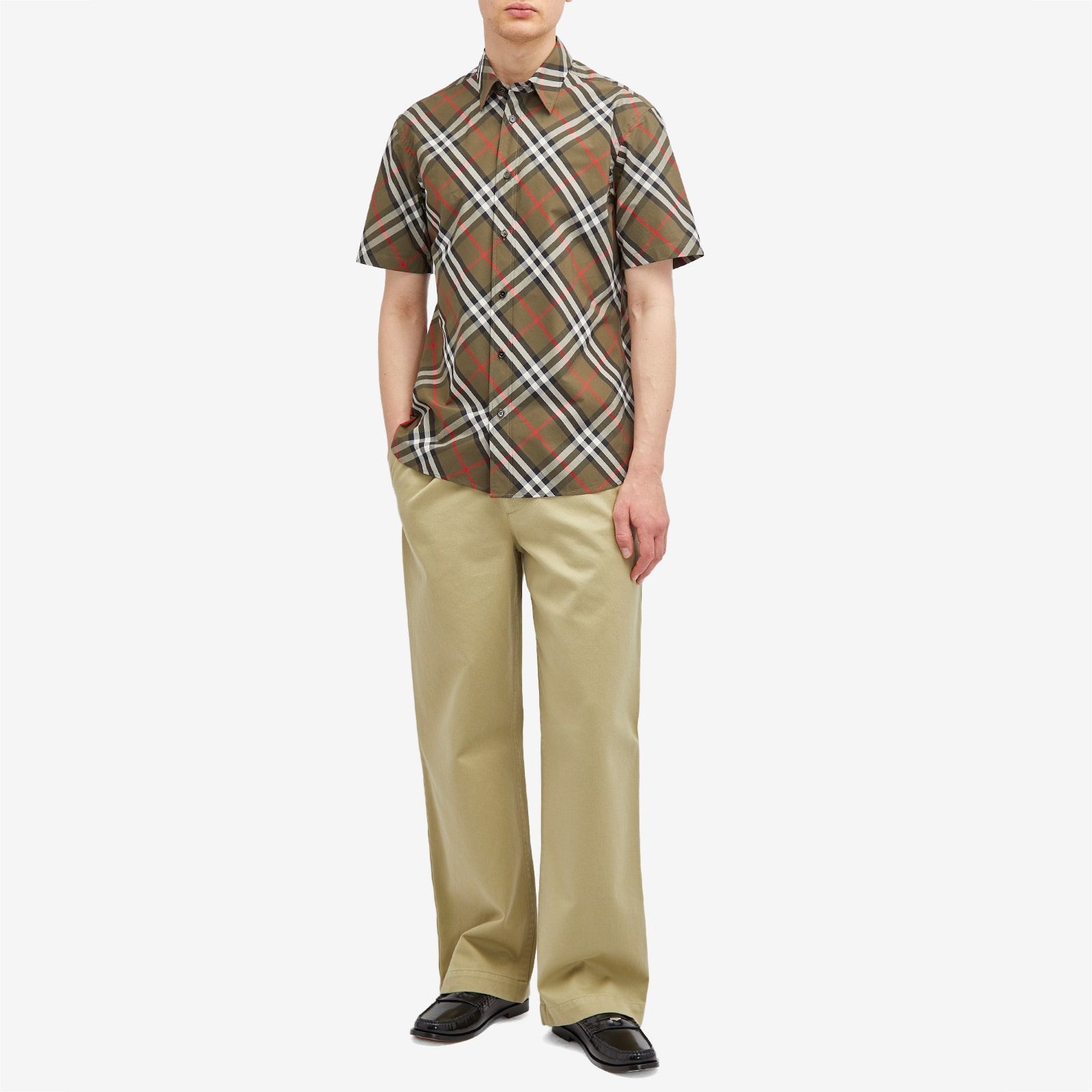 Burberry Short Sleeve Check Shirt - 4