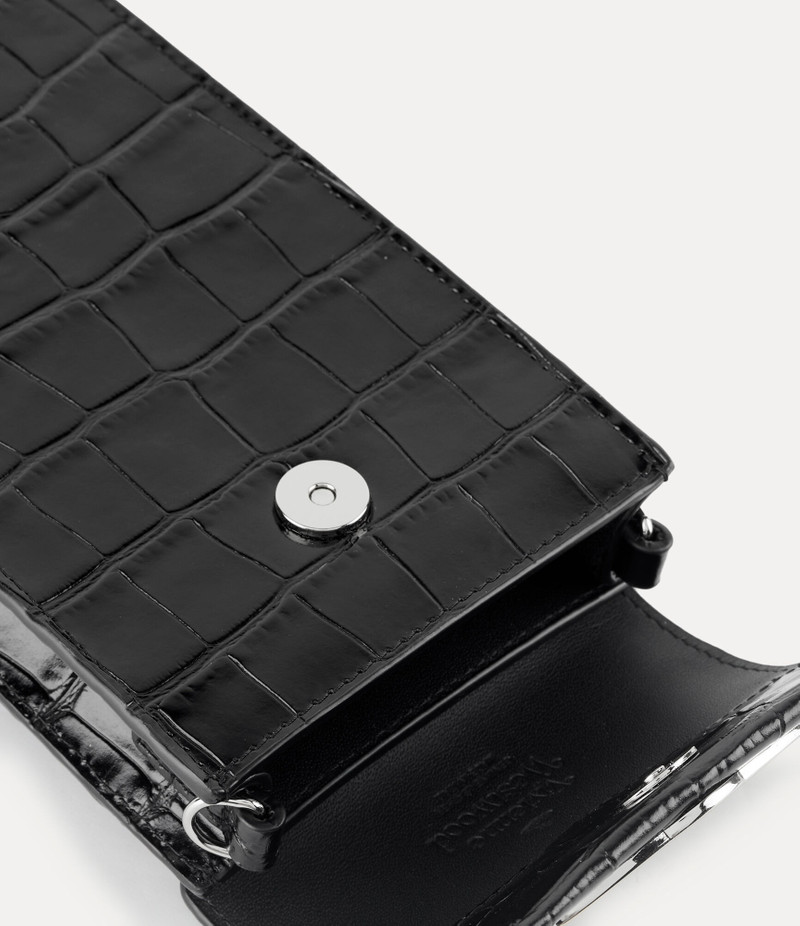 CROCODILE THIN LINE ORB PHONE BAG 3