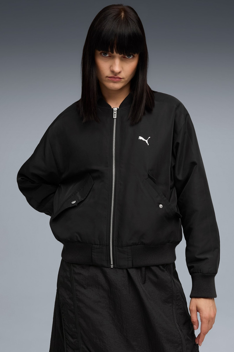 PUMA T7 Satin Bomber Jacket Women outlook
