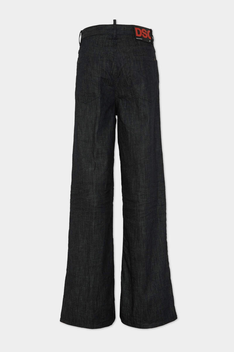 DSQUARED2 BLACK RINCE WASH TRAVELLER JEANS outlook