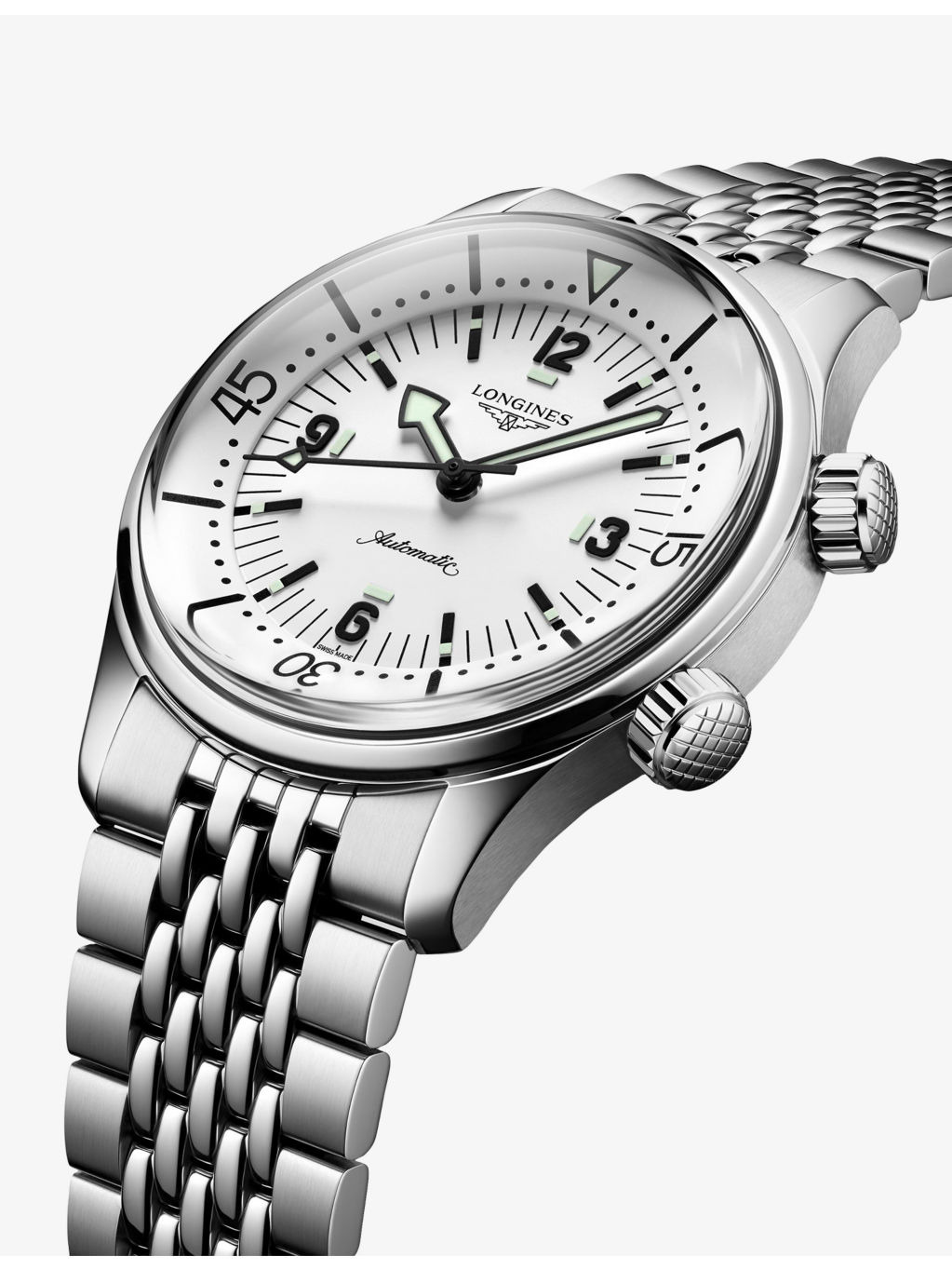 L3.764.4.16.6 Legend Diver Stainless-Steel Automatic Watch - 3