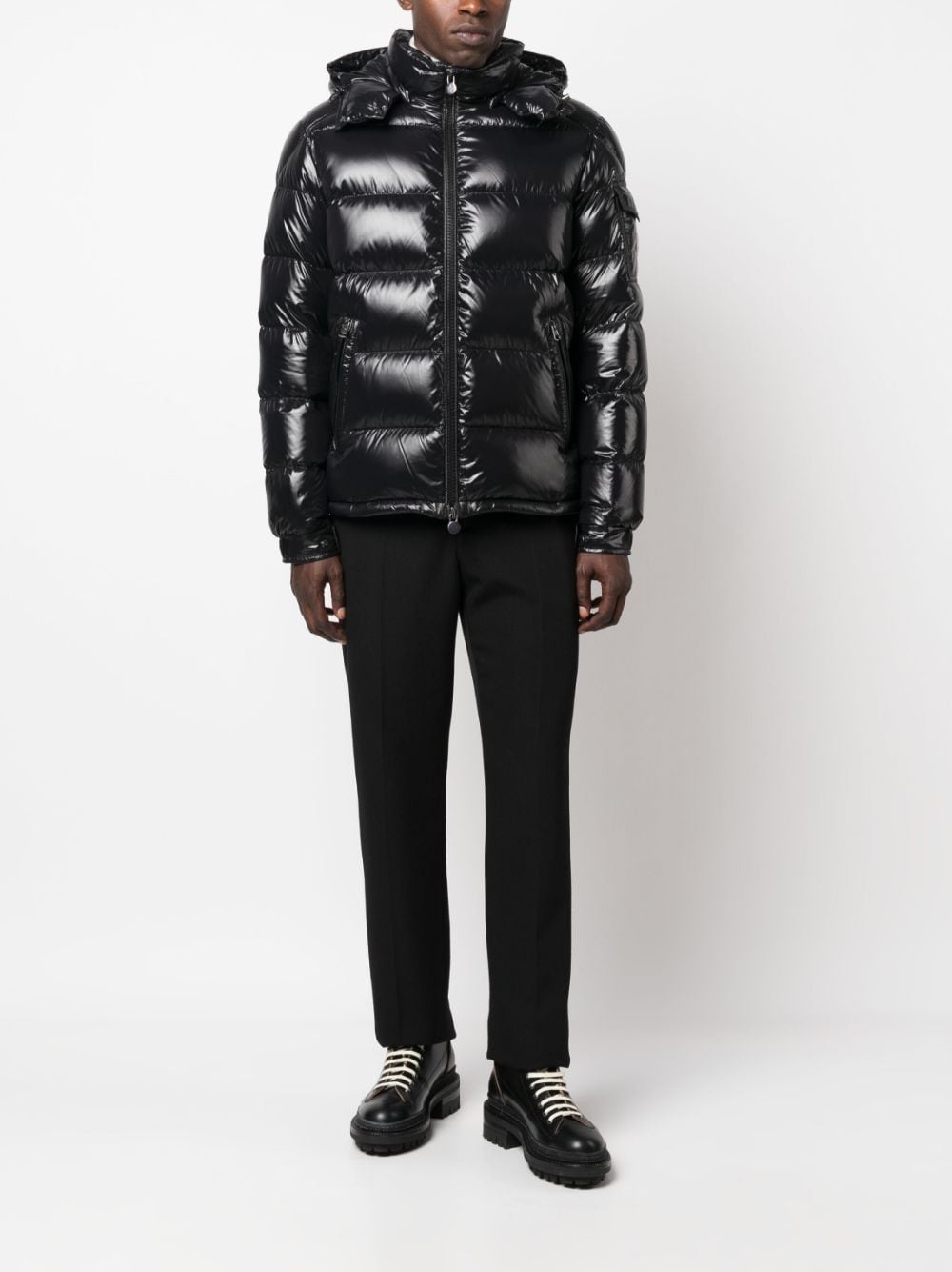 Maya zip-up padded hooded jacket - 2