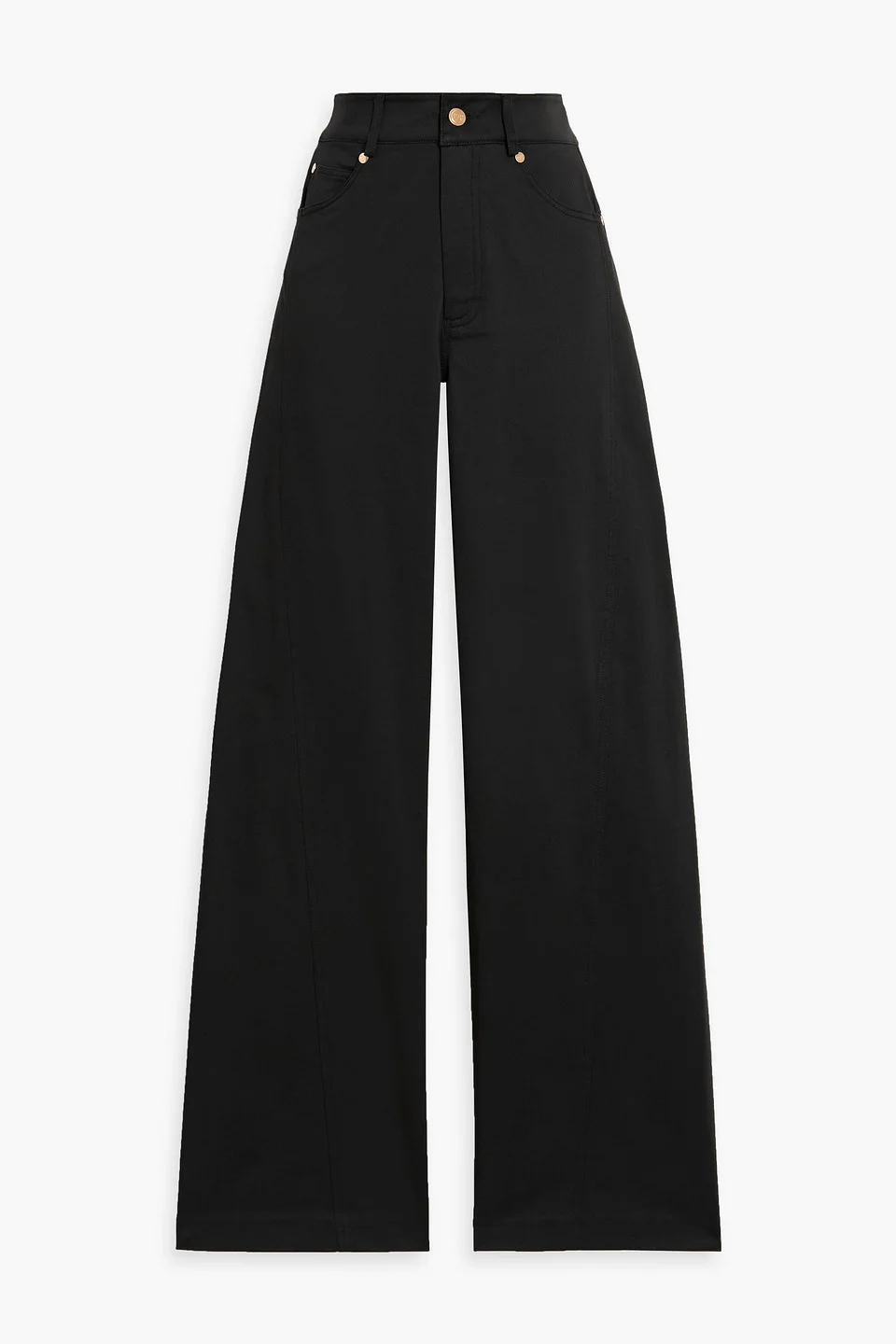 Adorea cotton-blend straight-leg pants - 1