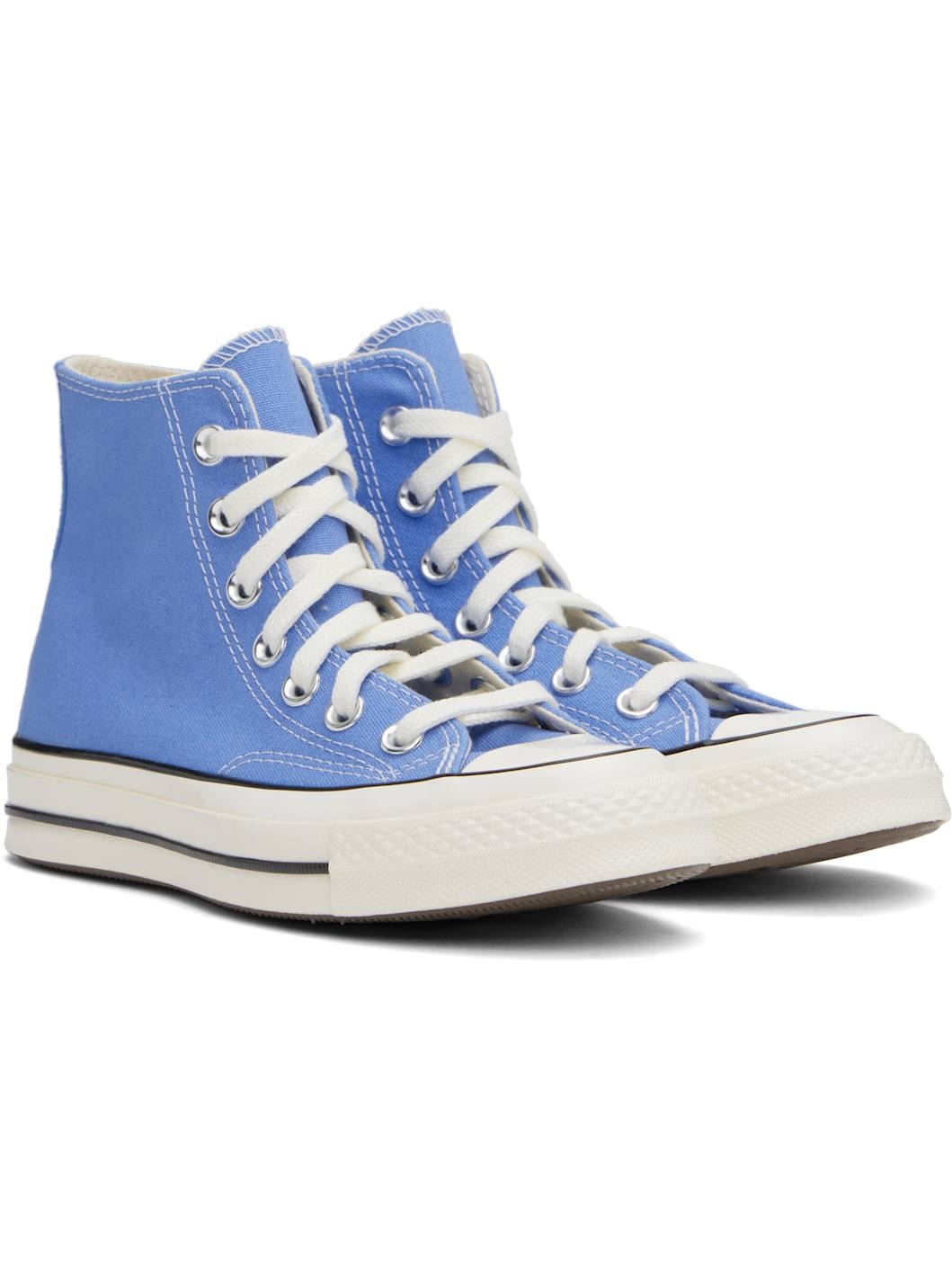 Blue Chuck 70 High Top Sneakers - 4