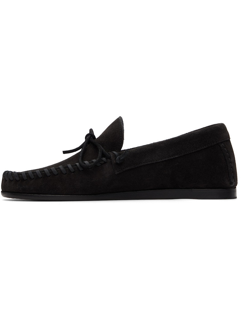 Isabel Marant Black Fitzo Loafers outlook