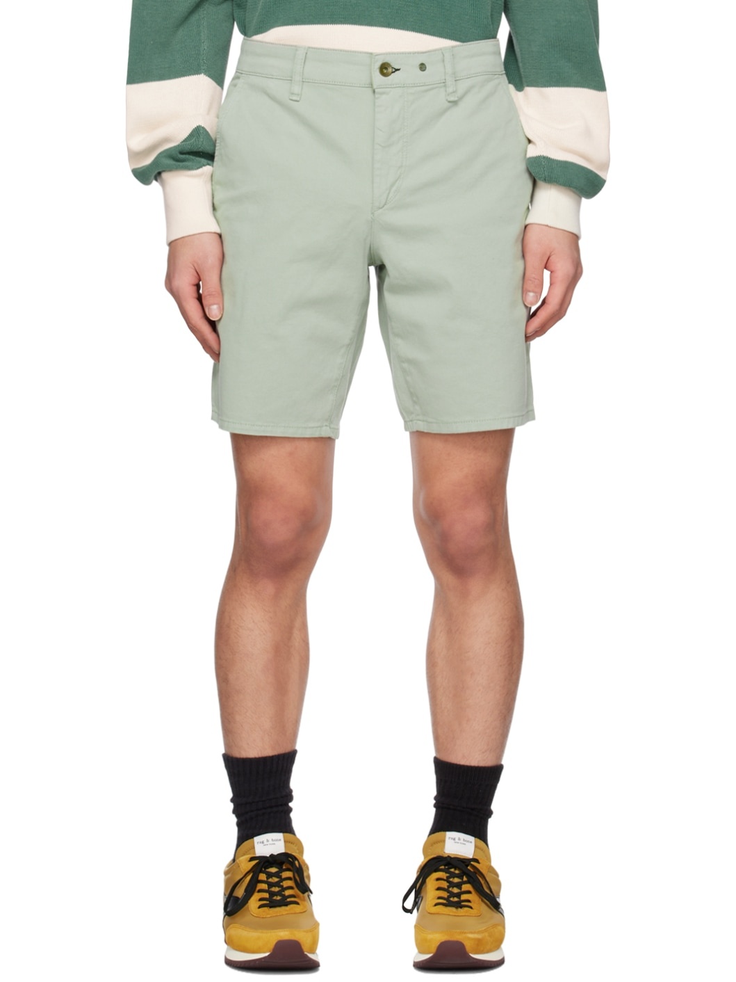 Green Perry Shorts - 1