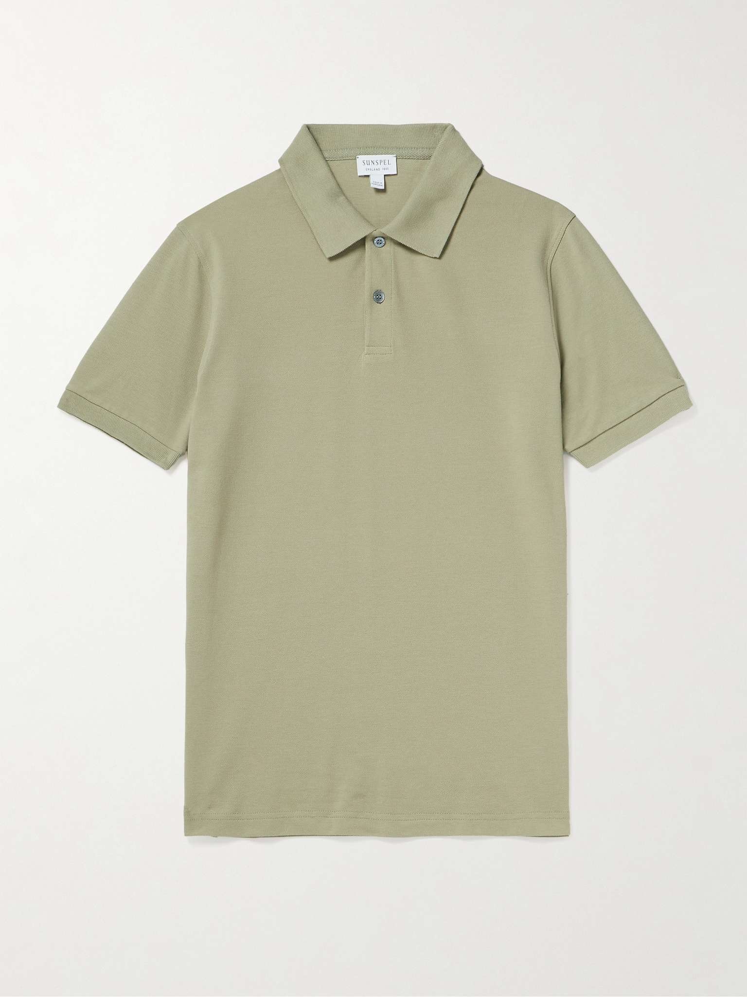 Cotton-Piqué Polo Shirt - 1