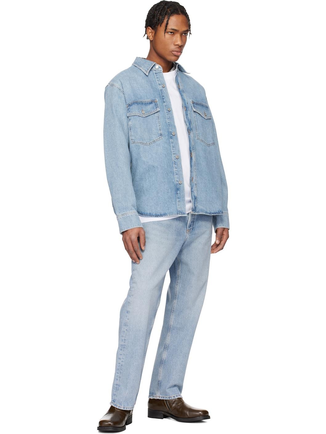 Blue 90's Jeans - 4
