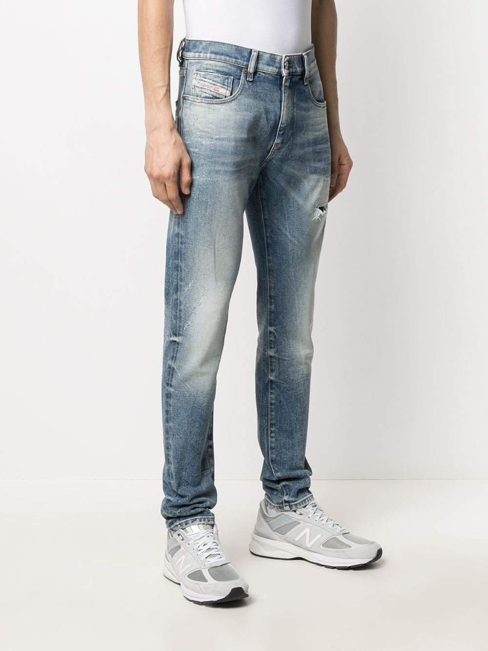 D-Strukt mid-rise slim-fit jeans - 3